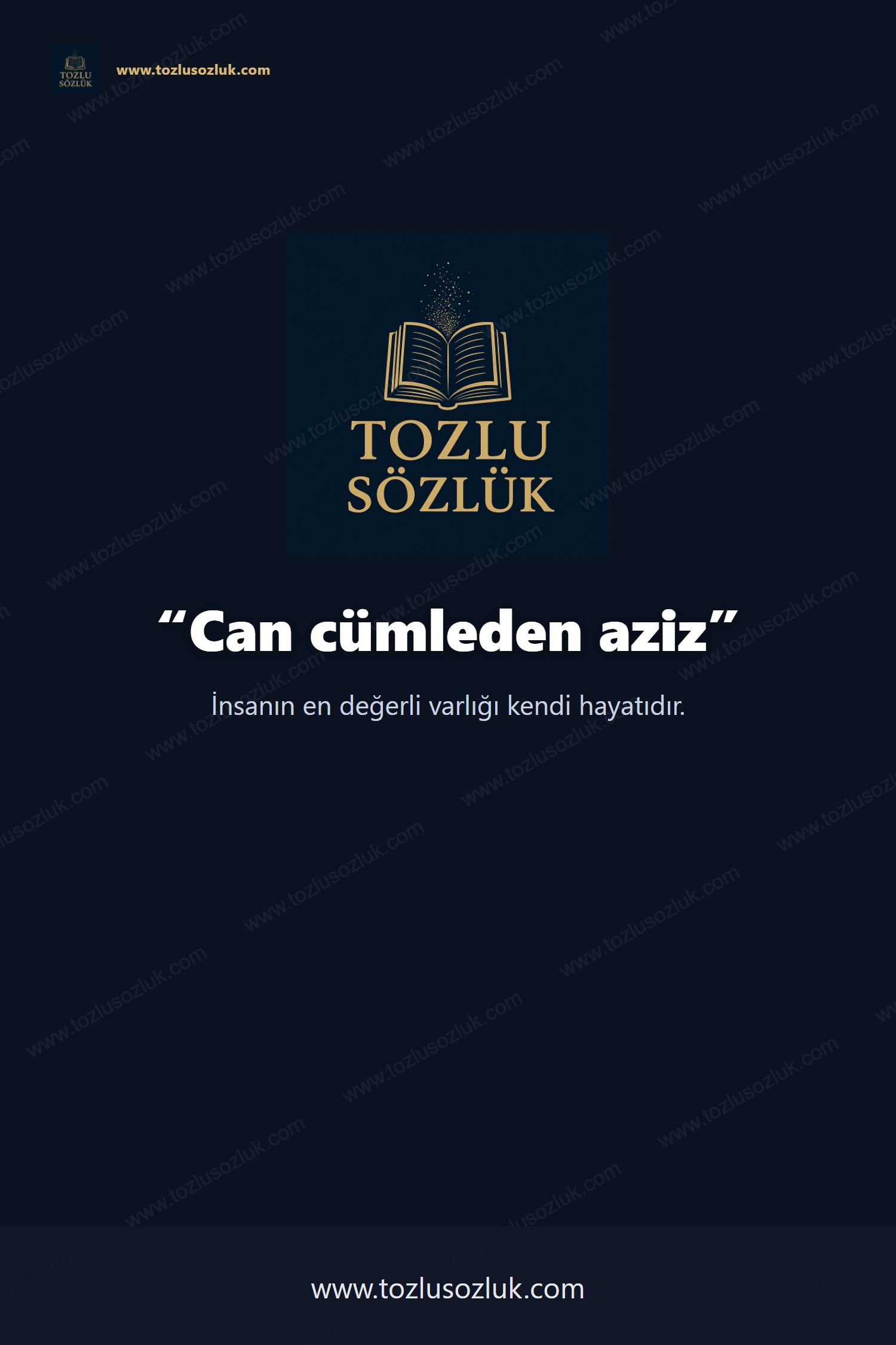 Can cümleden aziz Pinterest görseli