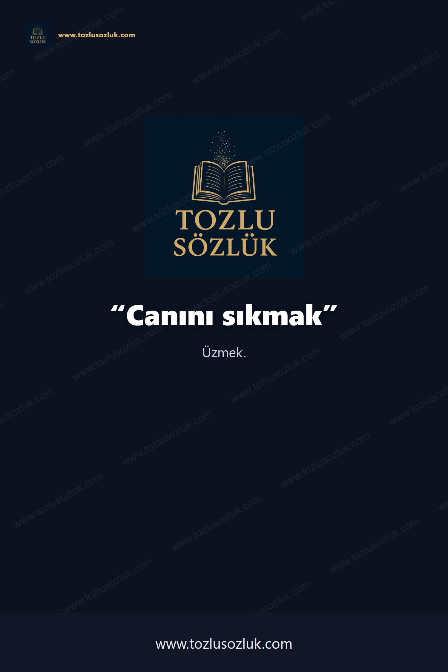 Canını sıkmak Pinterest görseli