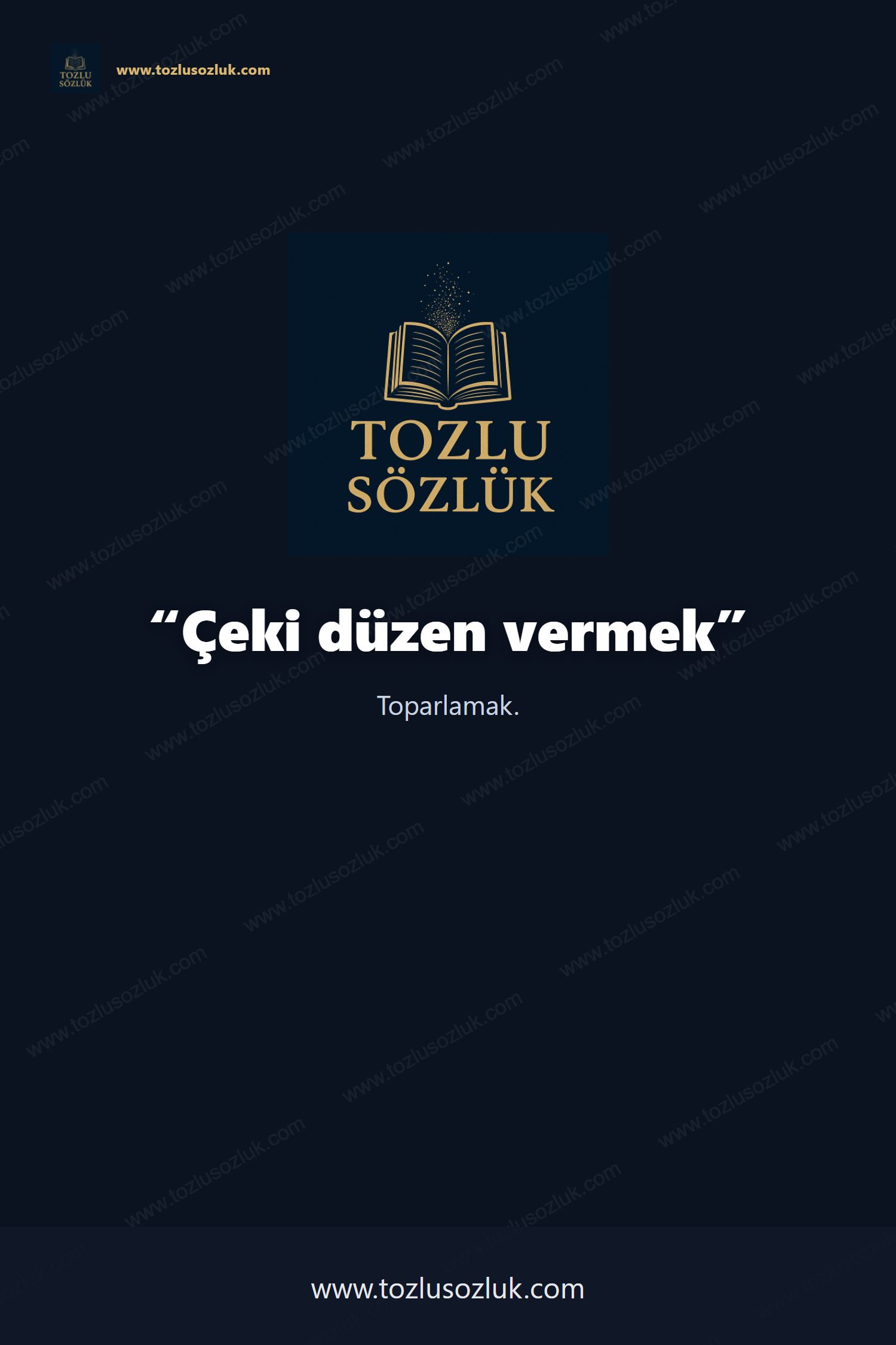 Çeki düzen vermek Pinterest görseli