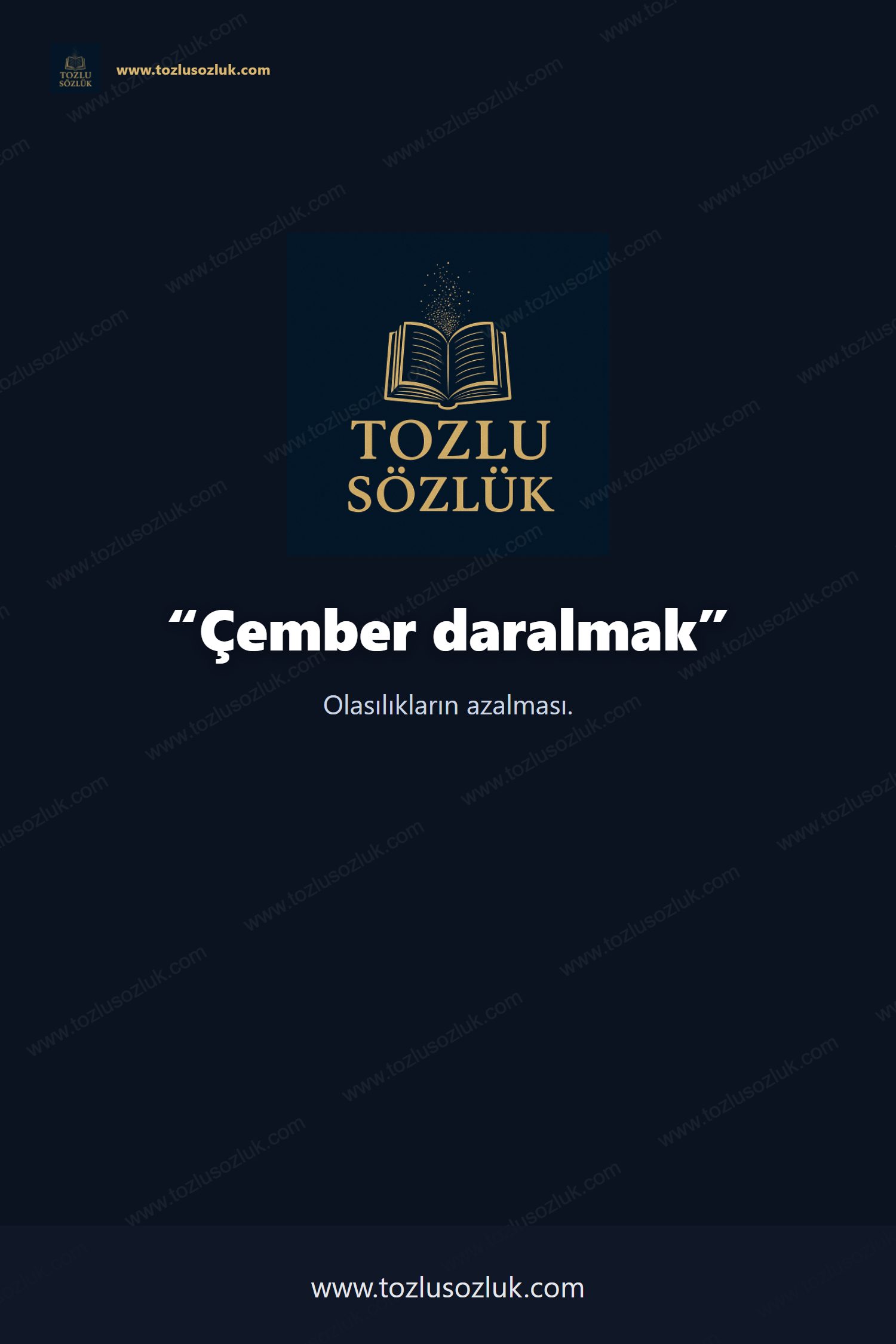 Çember daralmak Pinterest görseli