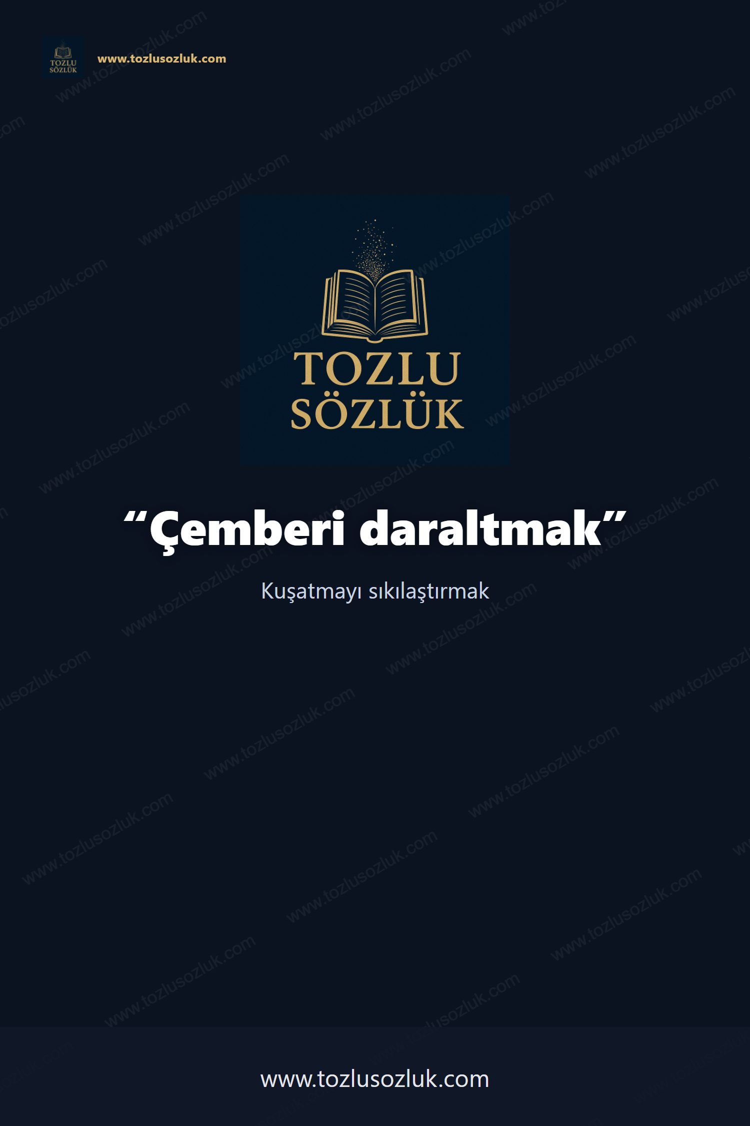 Çemberi daraltmak Pinterest görseli