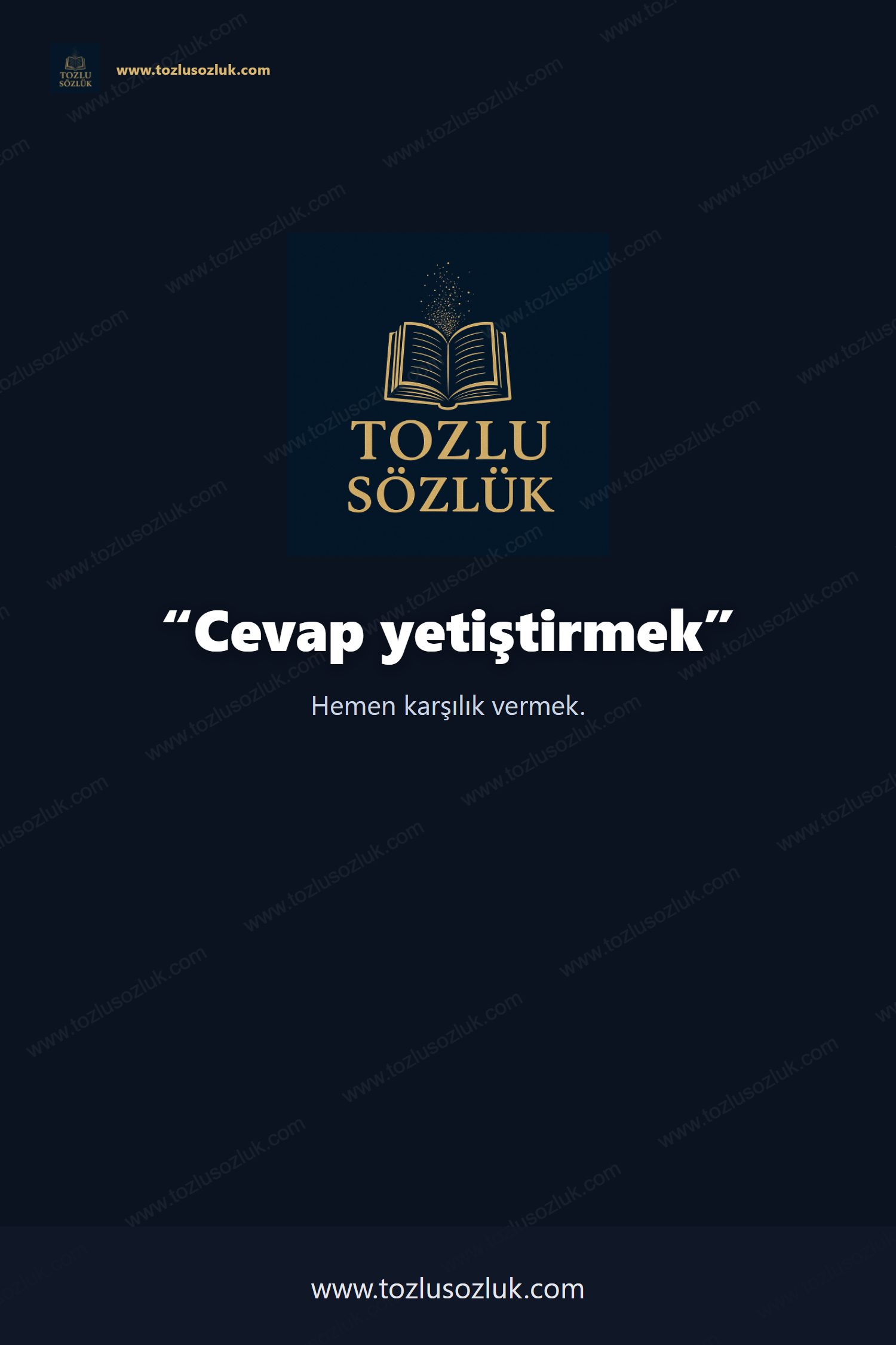 Cevap yetiştirmek Pinterest görseli