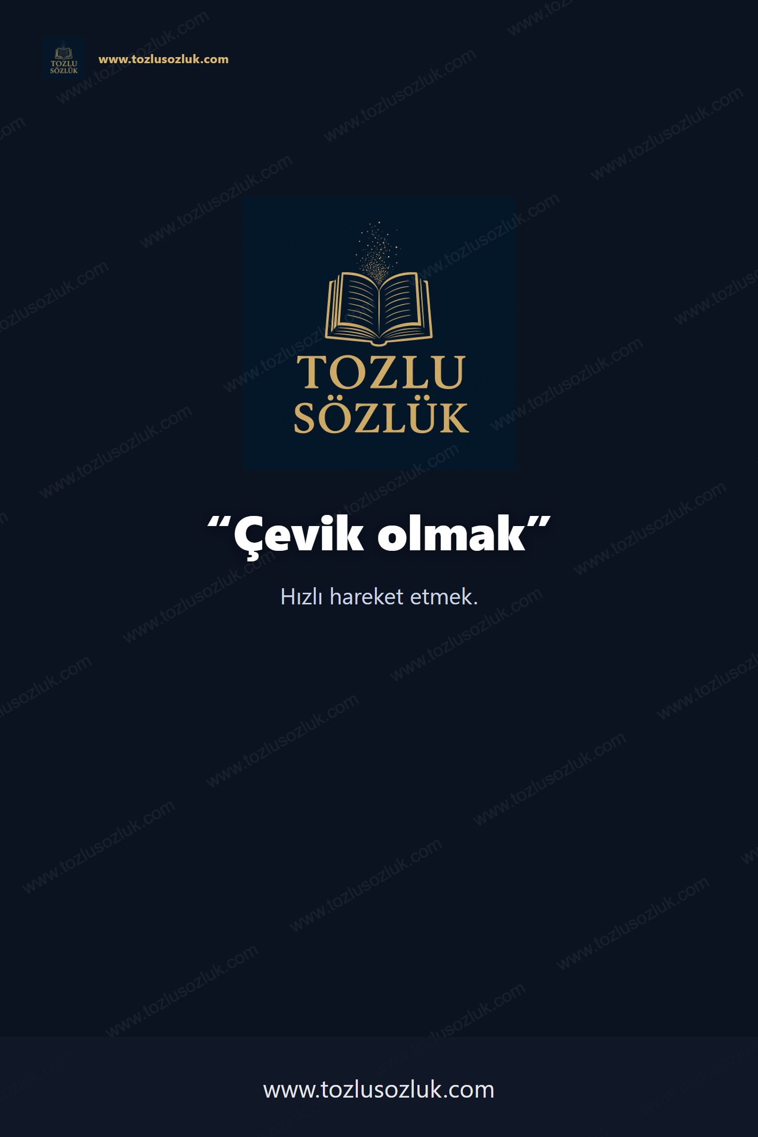 Çevik olmak Pinterest görseli