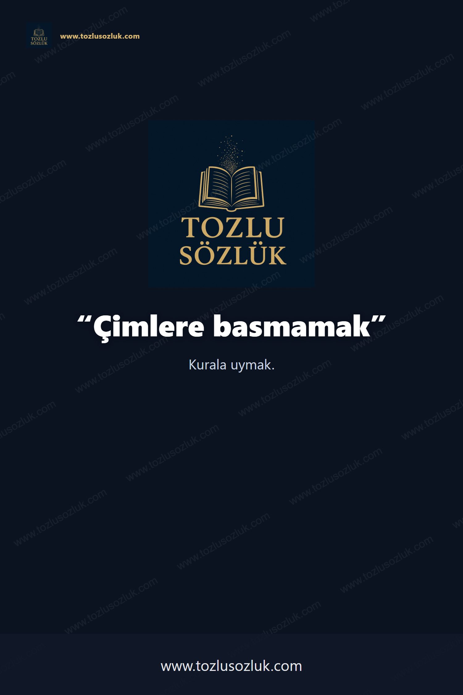 Çimlere basmamak Pinterest görseli