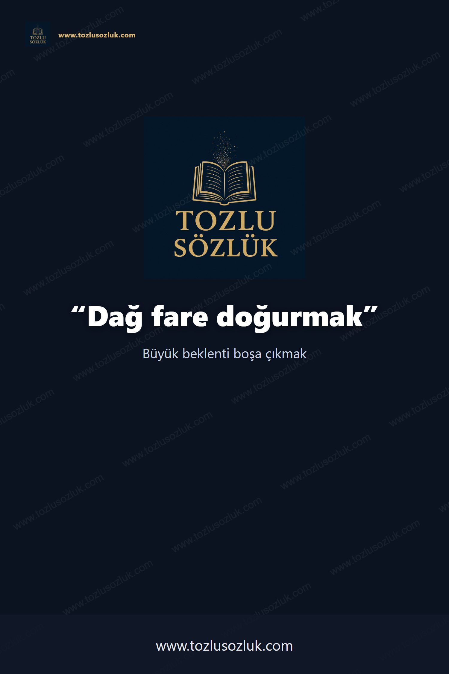 Dağ fare doğurmak Pinterest görseli