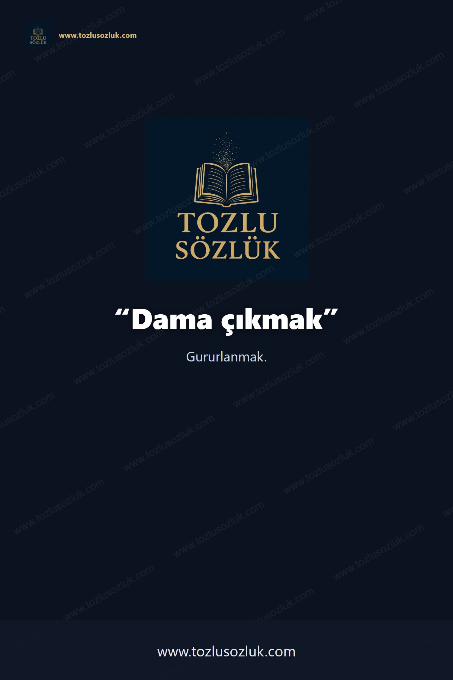 Dama çıkmak Pinterest görseli