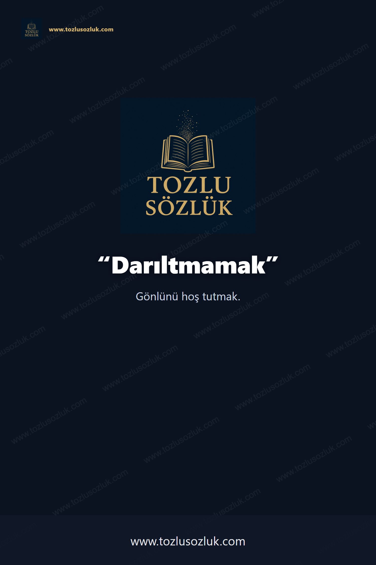 Darıltmamak Pinterest görseli