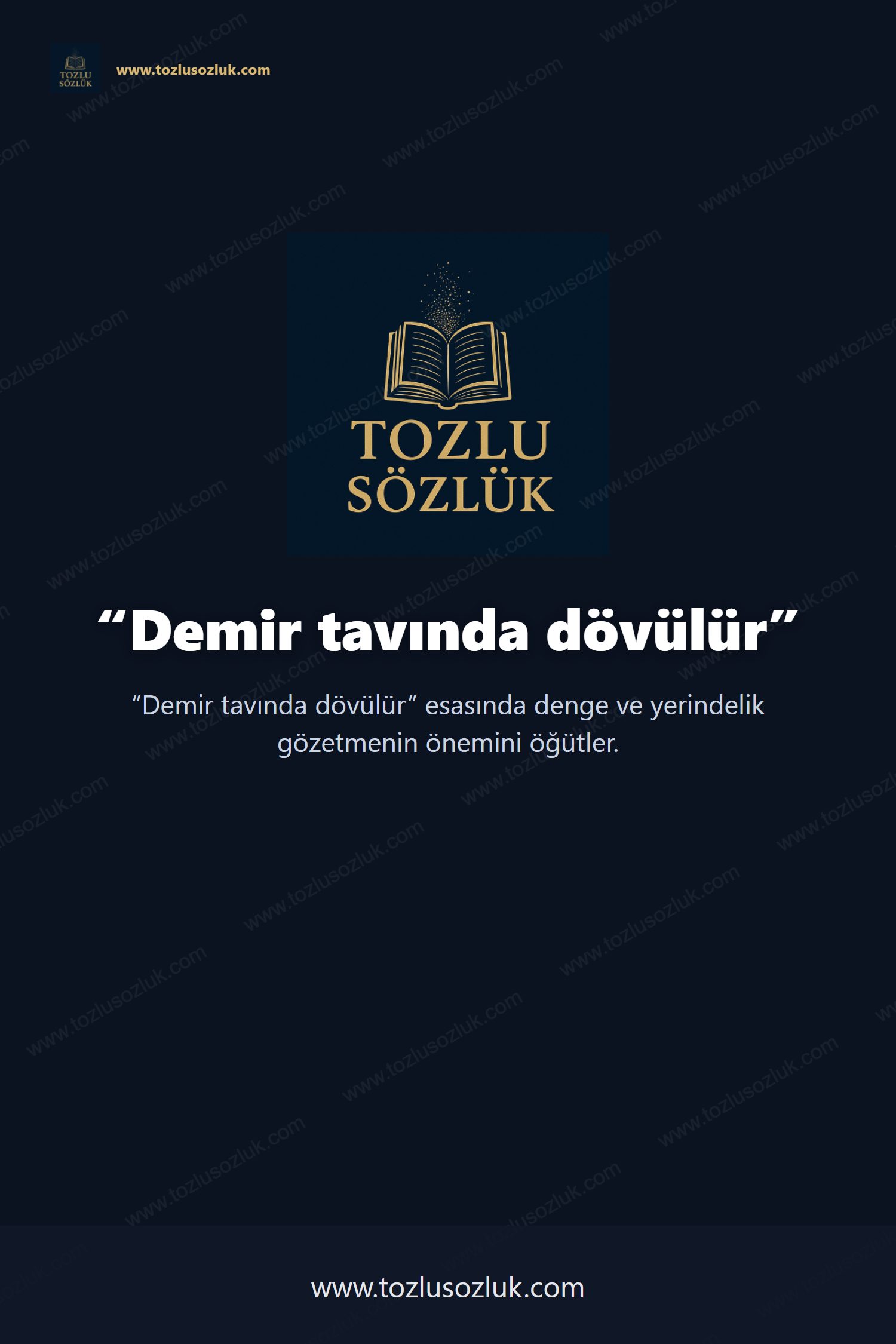 Demir tavında dövülür Pinterest görseli