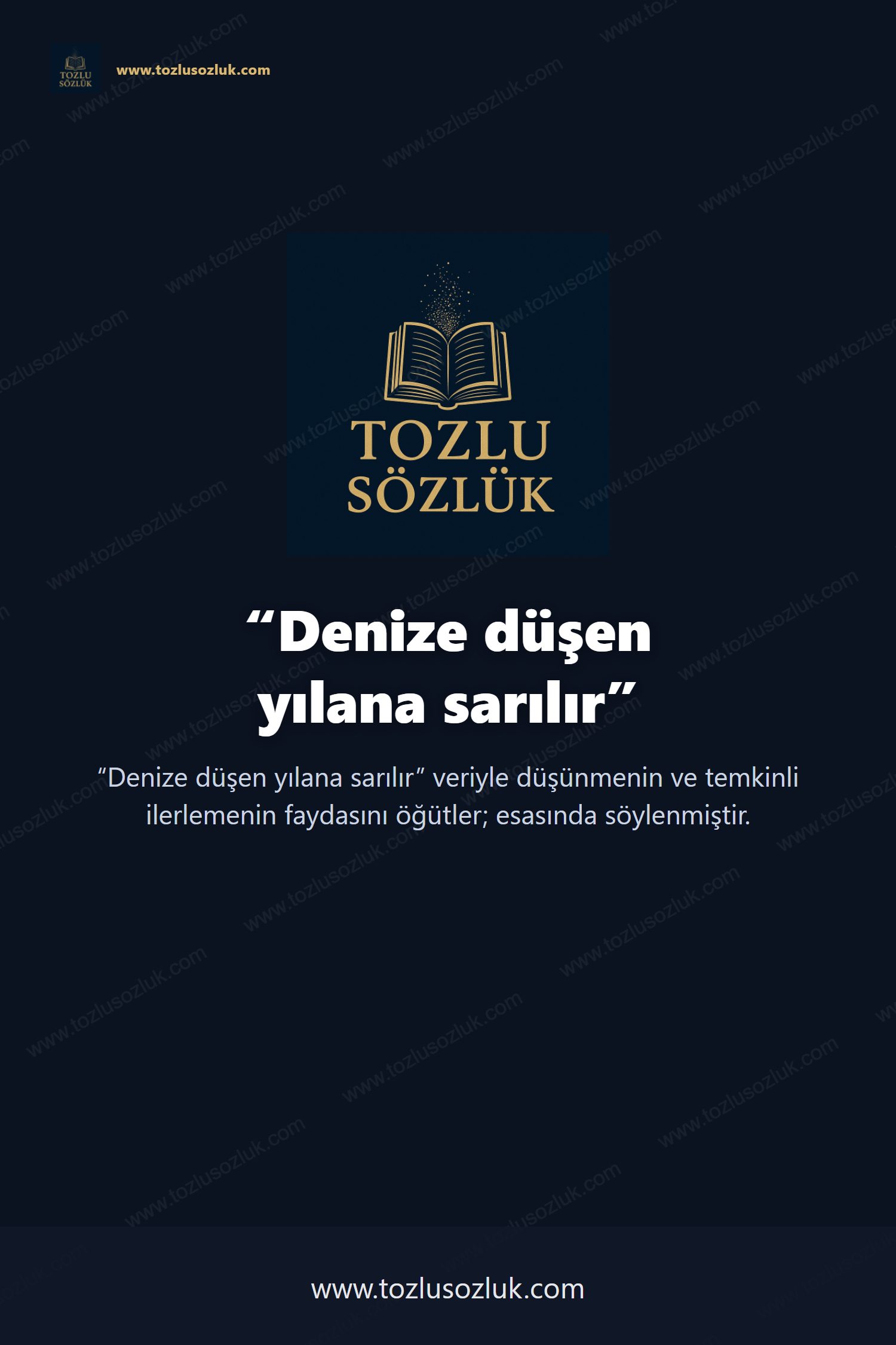 Denize düşen yılana sarılır Pinterest görseli