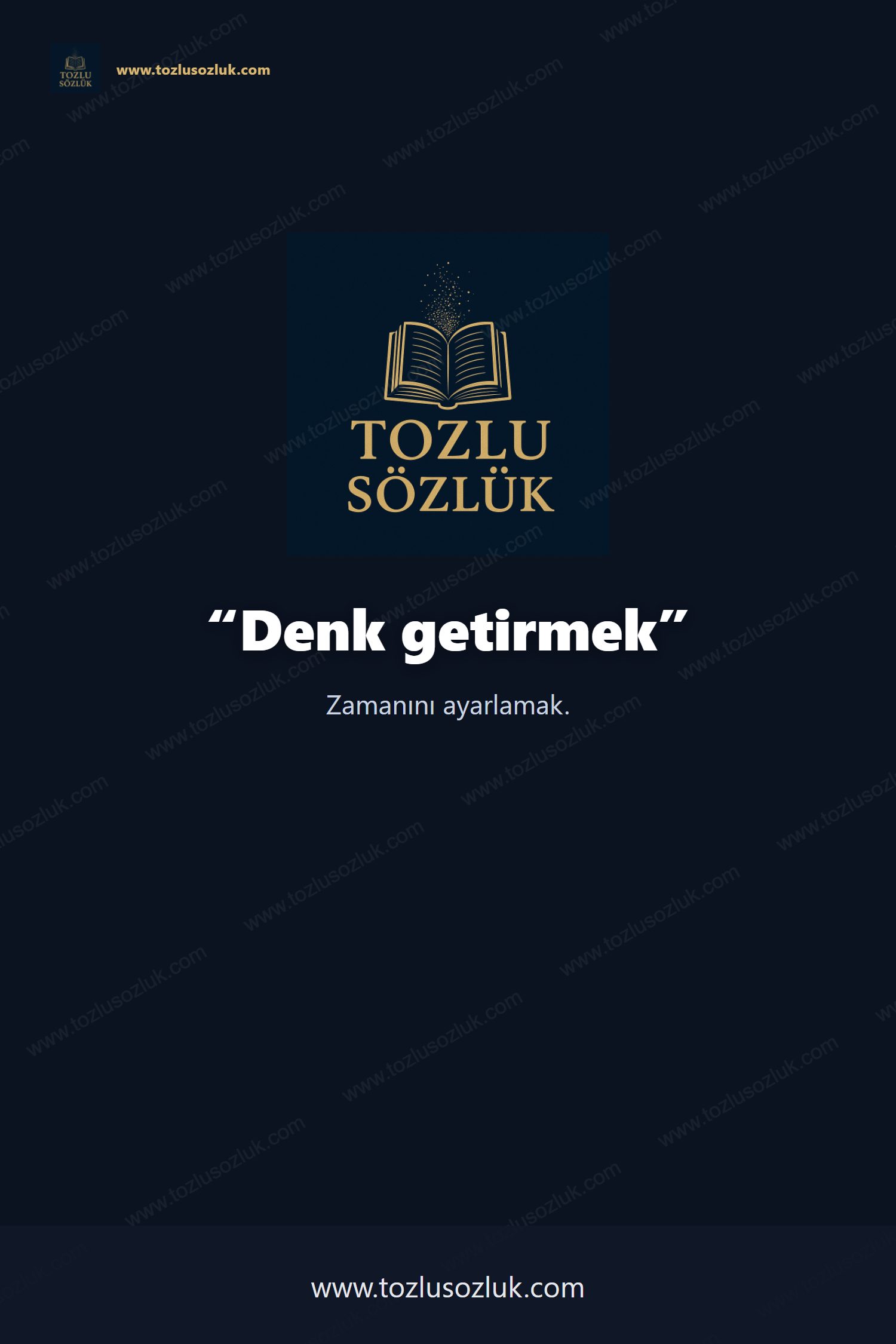 Denk getirmek Pinterest görseli