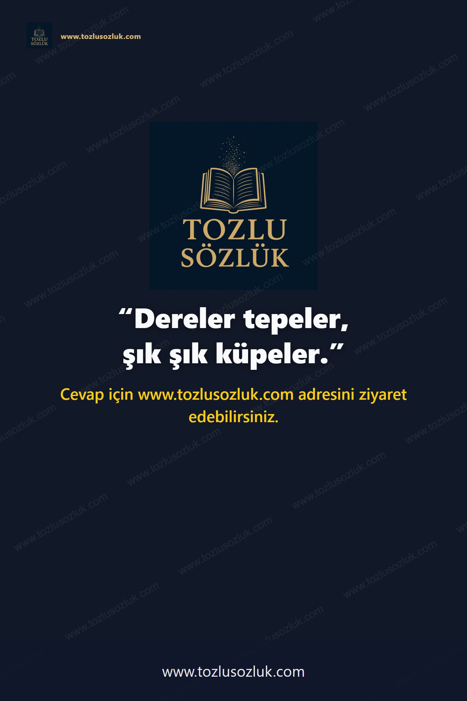 Dereler tepeler, şık şık küpeler. Pinterest görseli