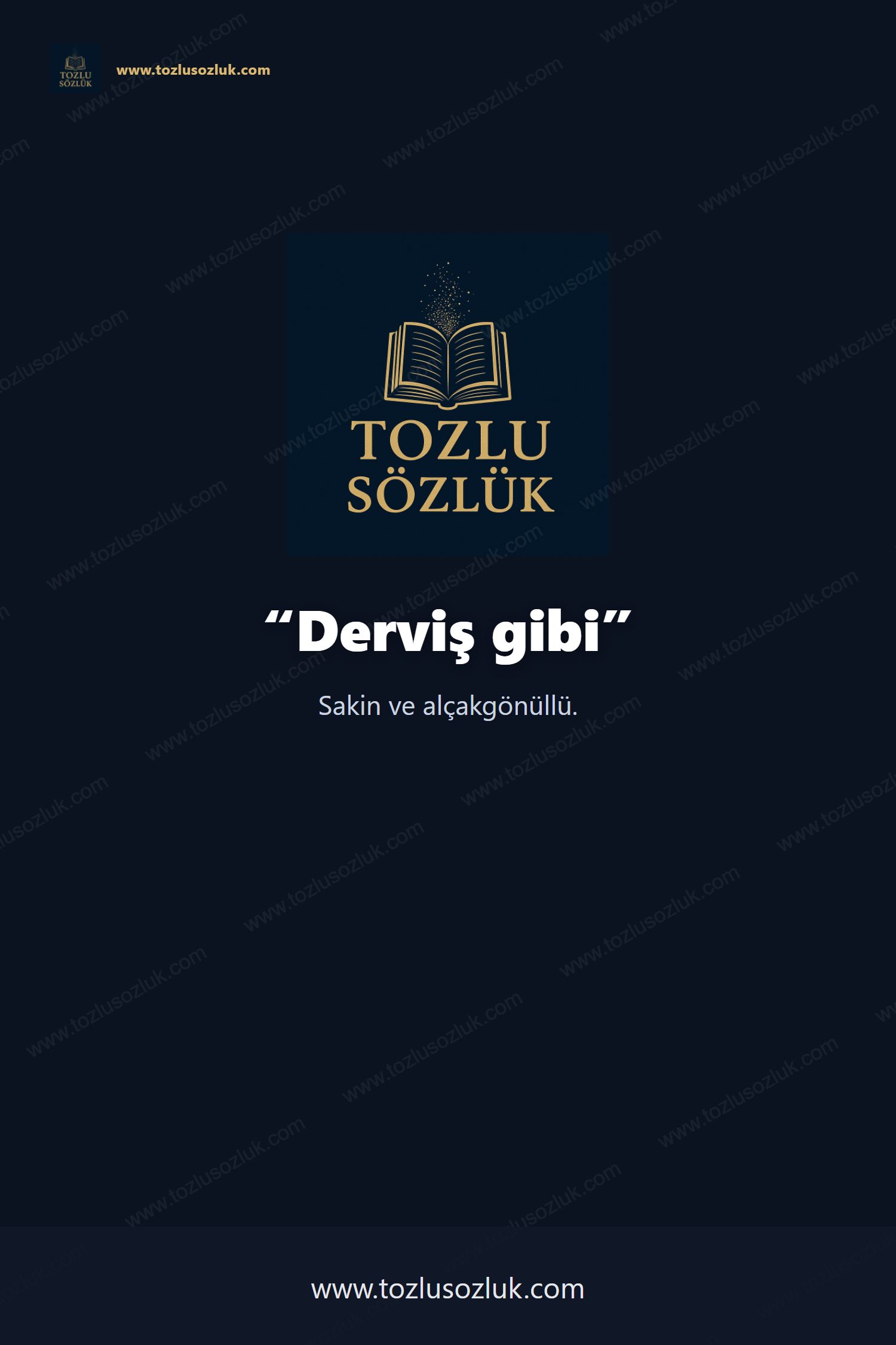 Derviş gibi Pinterest görseli