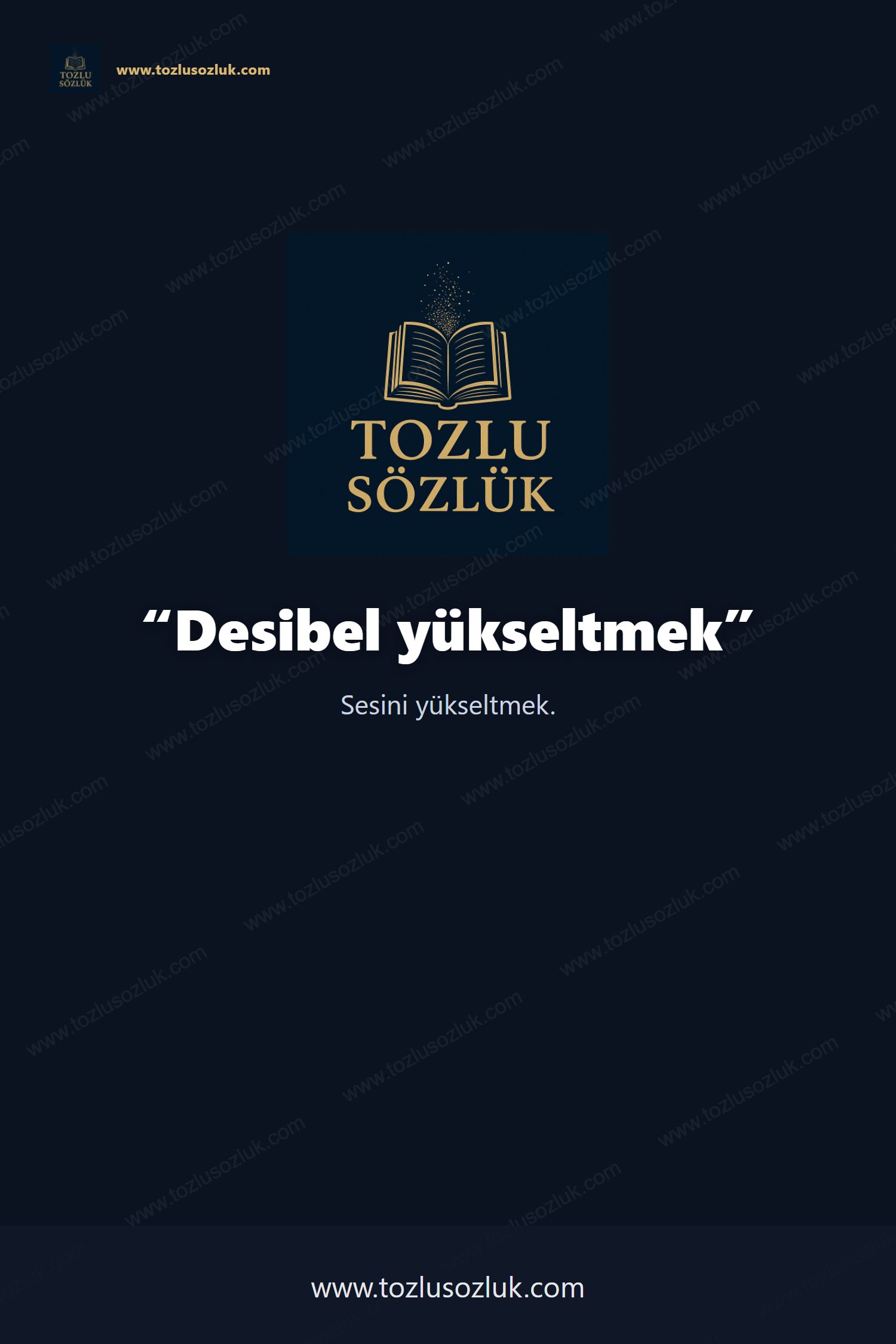 Desibel yükseltmek Pinterest görseli