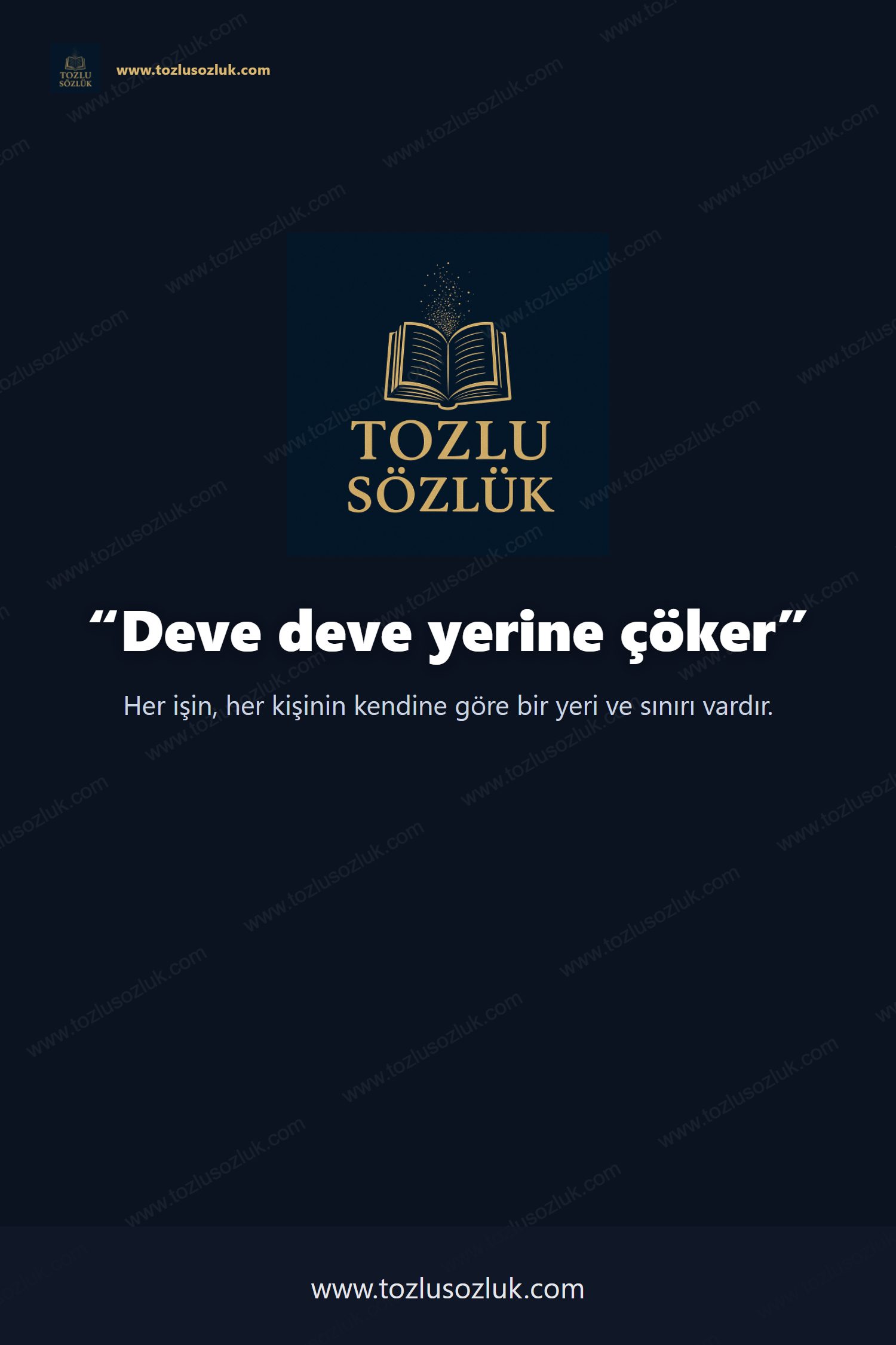 Deve deve yerine çöker Pinterest görseli