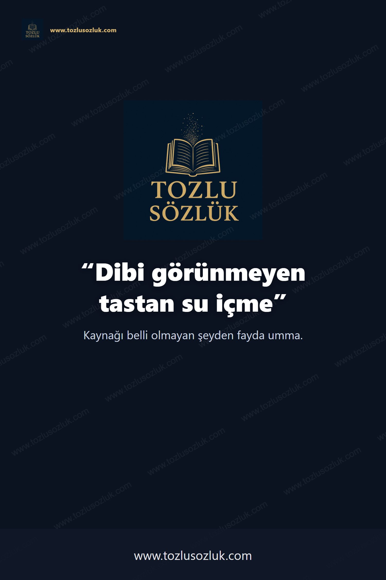 Dibi görünmeyen tastan su içme Pinterest görseli