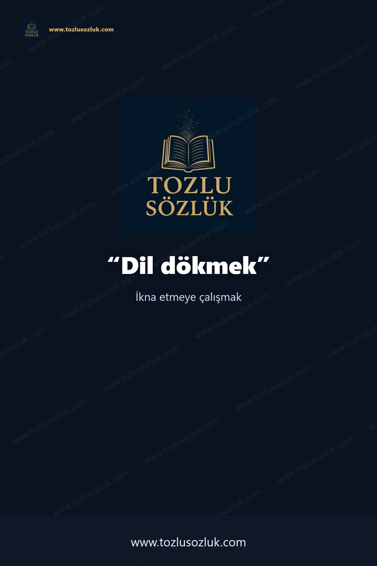 Dil dökmek Pinterest görseli