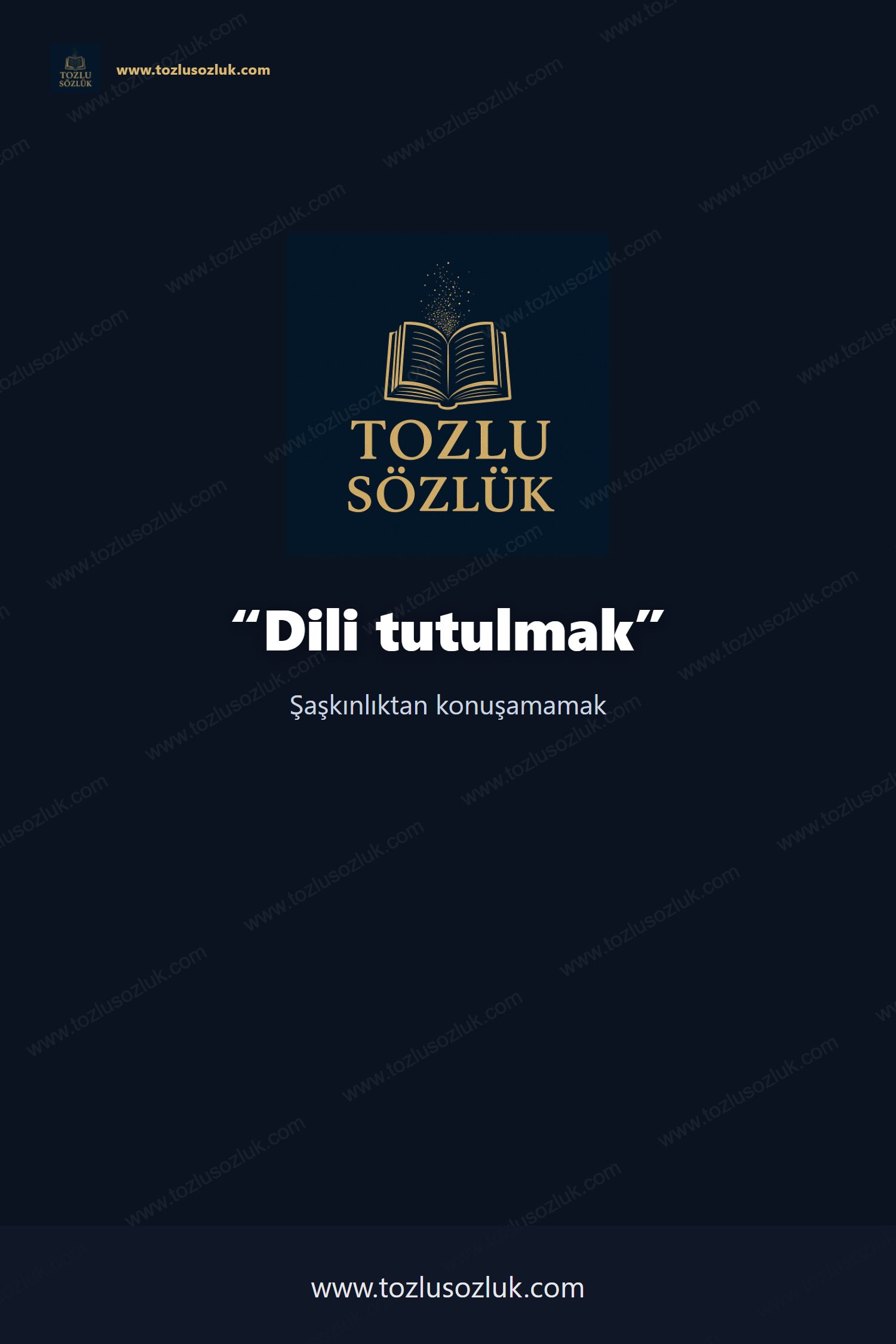 Dili tutulmak Pinterest görseli