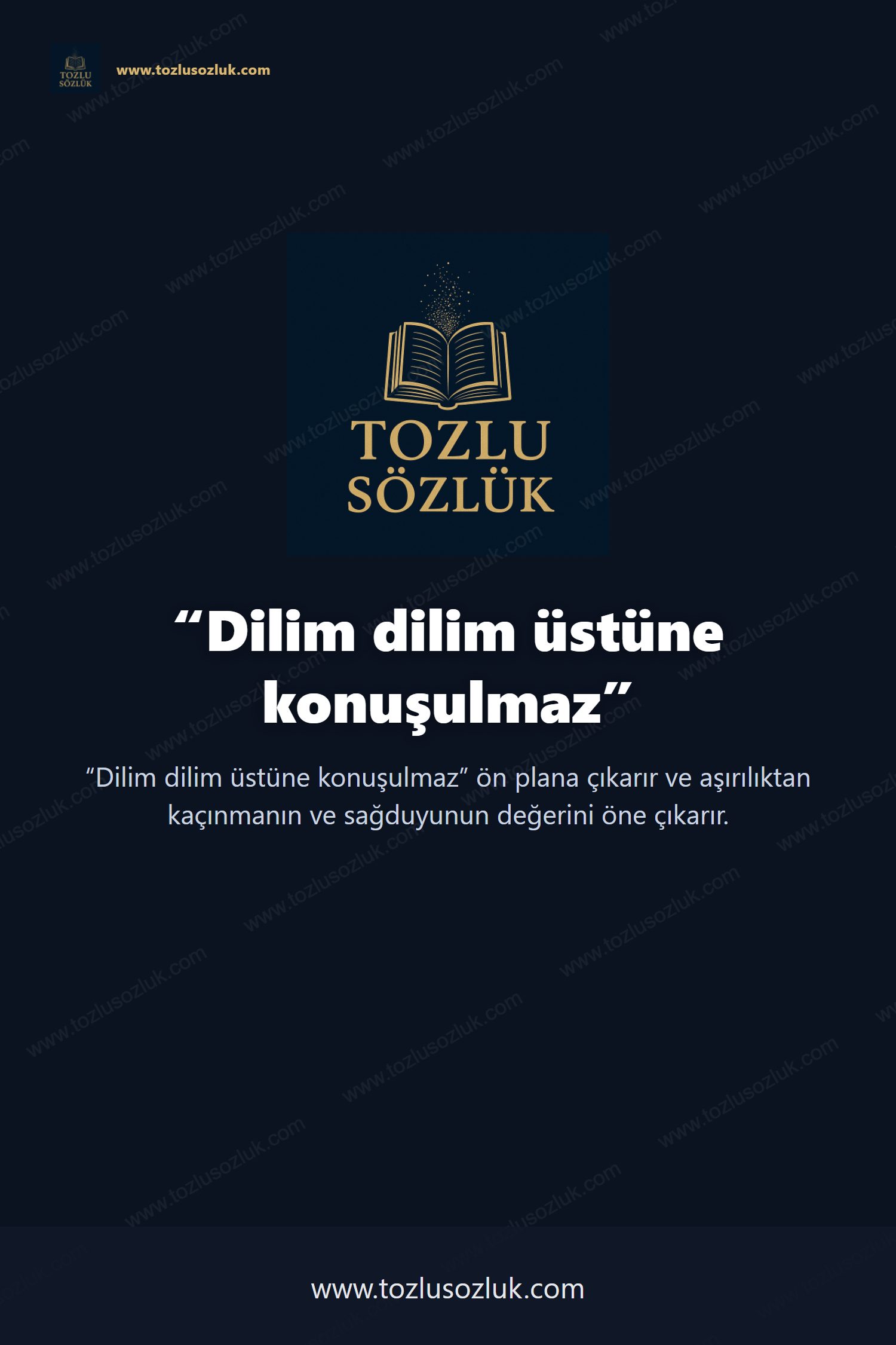Dilim dilim üstüne konuşulmaz Pinterest görseli