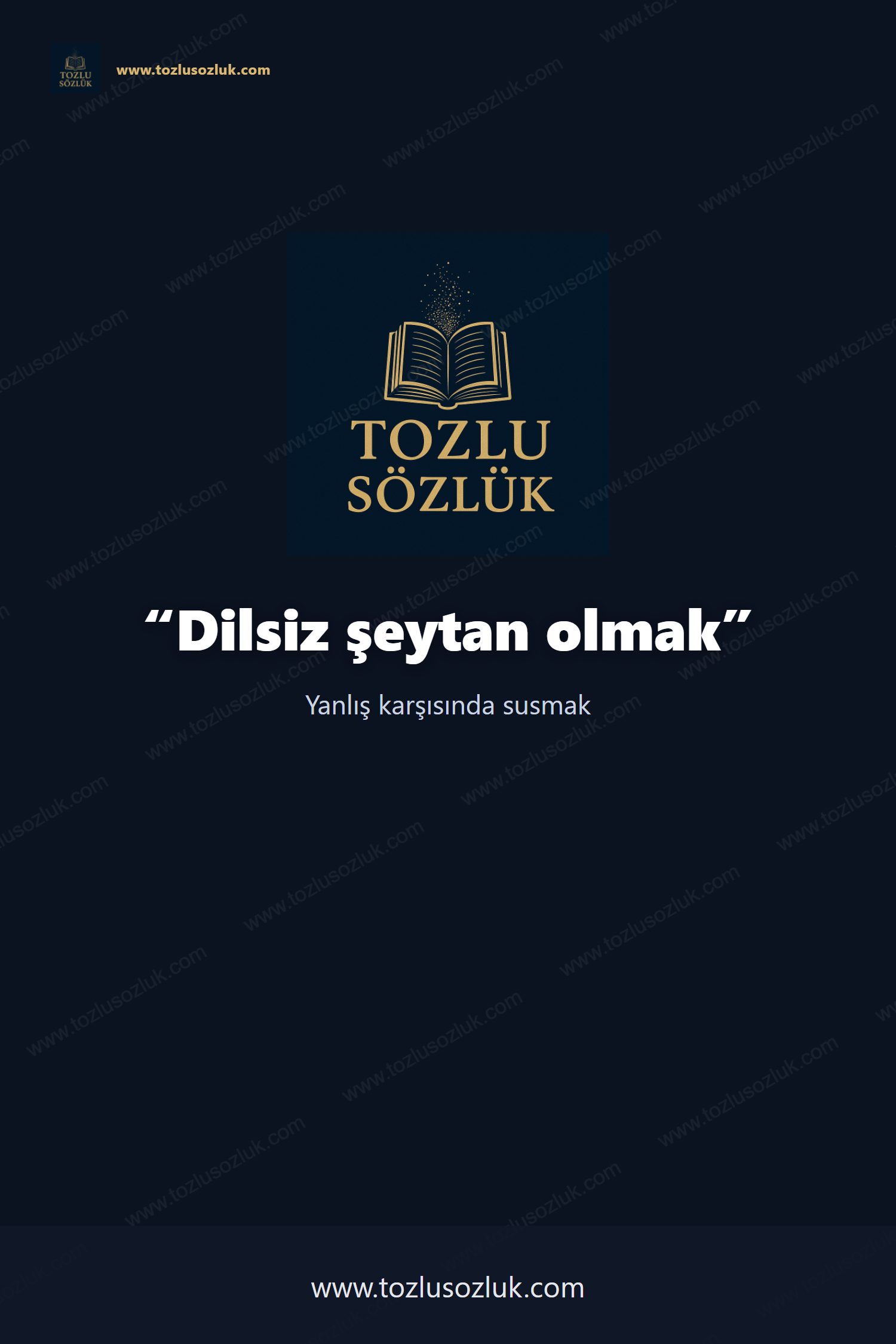Dilsiz şeytan olmak Pinterest görseli
