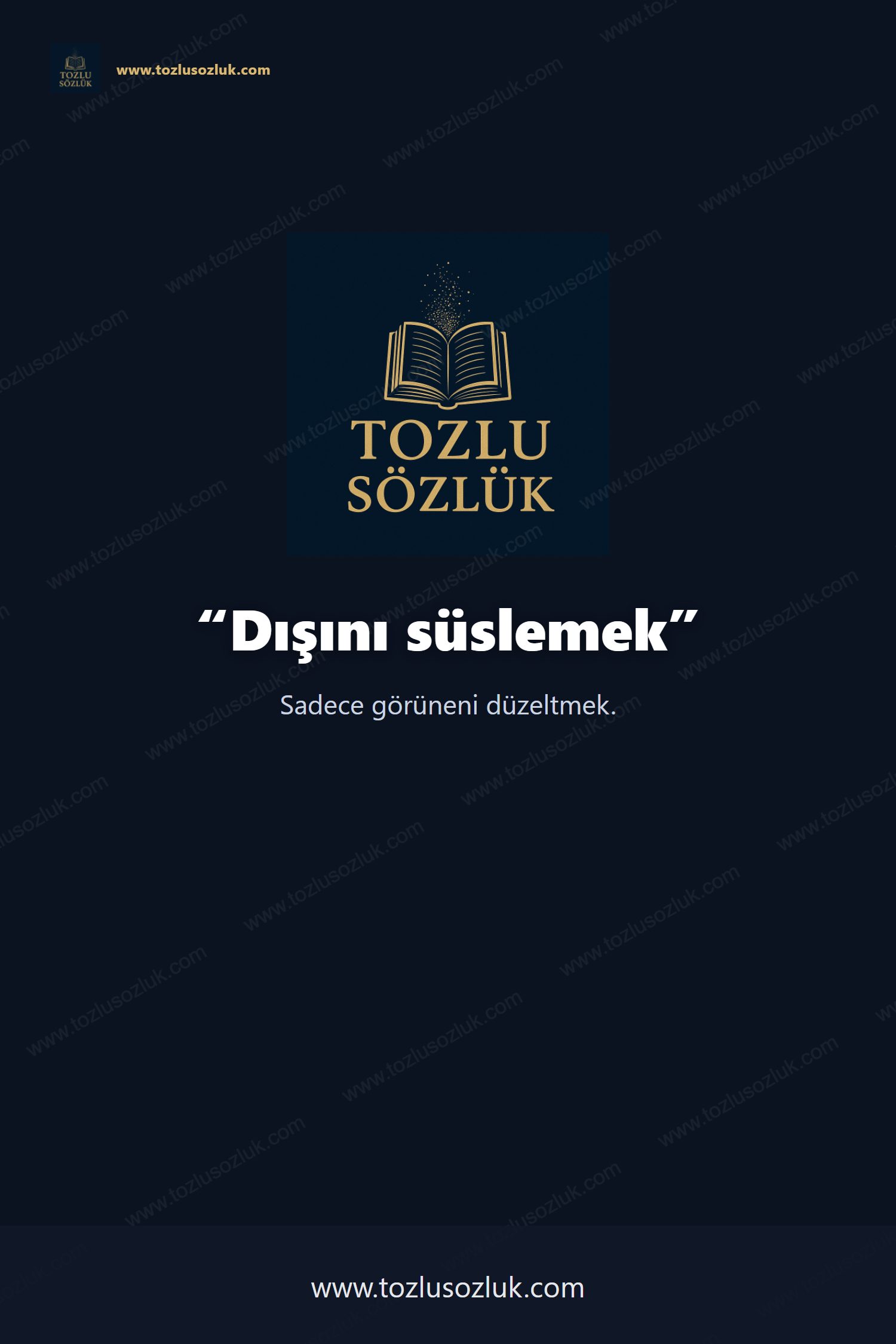 Dışını süslemek Pinterest görseli