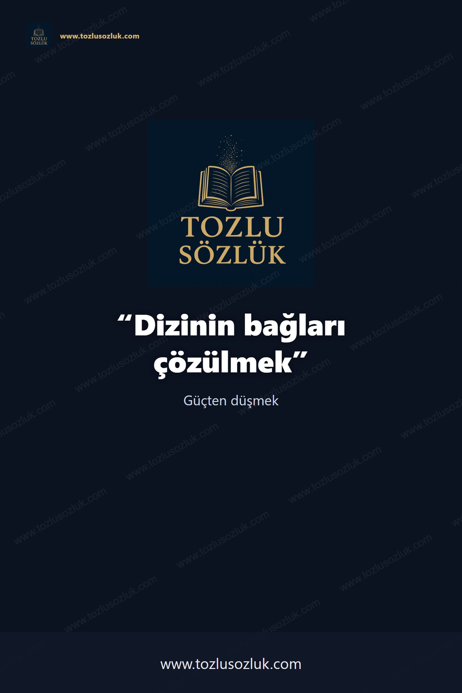 Dizinin bağları çözülmek Pinterest görseli