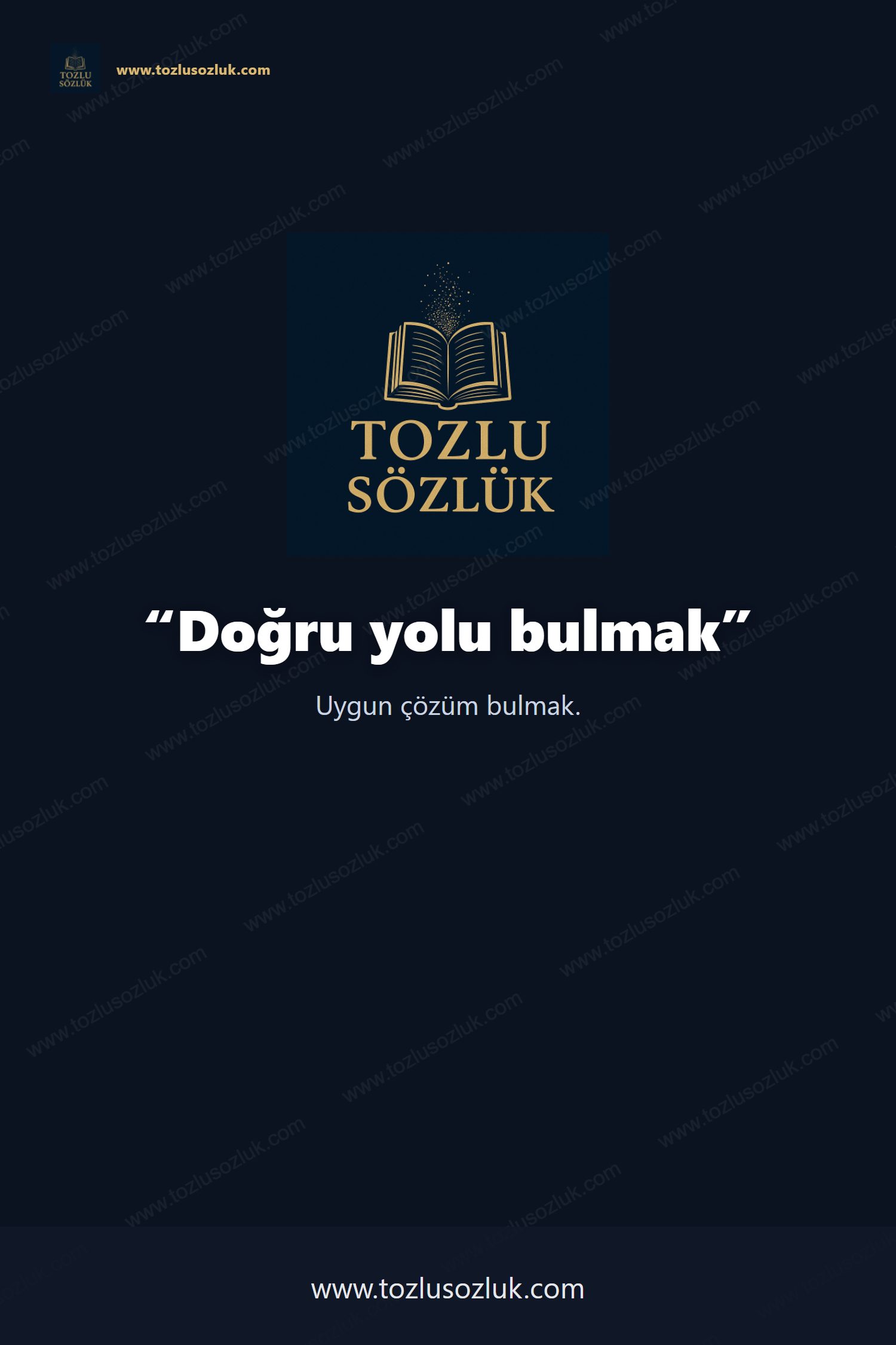 Doğru yolu bulmak Pinterest görseli