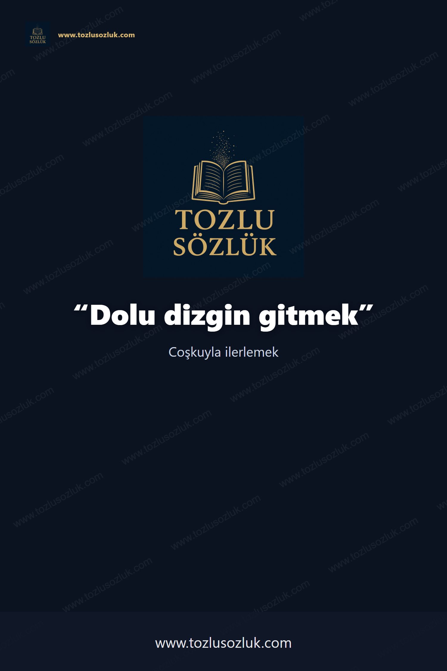 Dolu dizgin gitmek Pinterest görseli