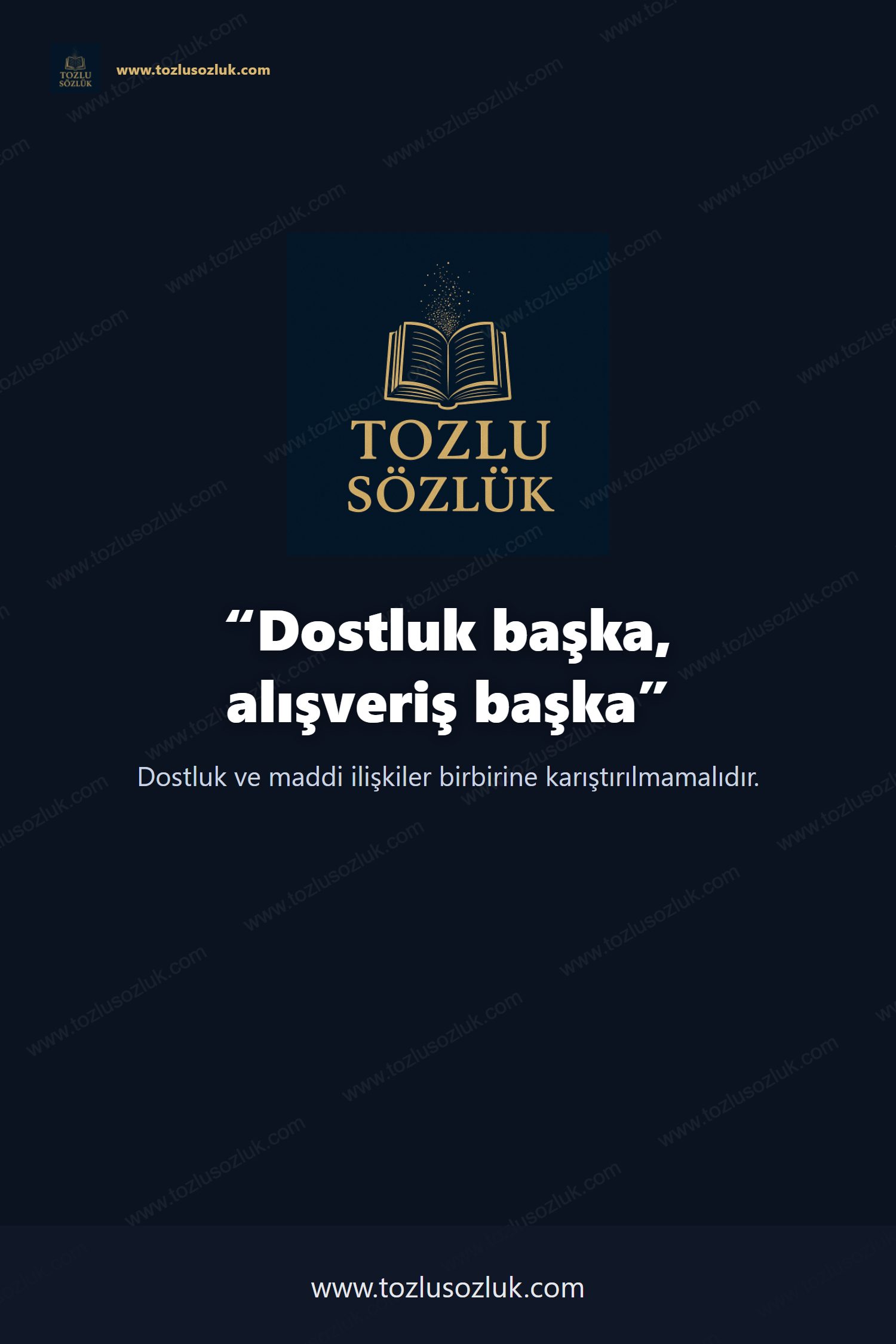 Dostluk başka, alışveriş başka Pinterest görseli