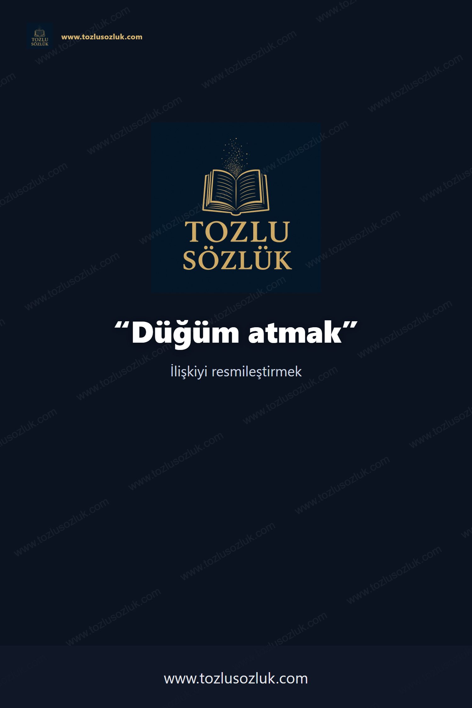 Düğüm atmak Pinterest görseli