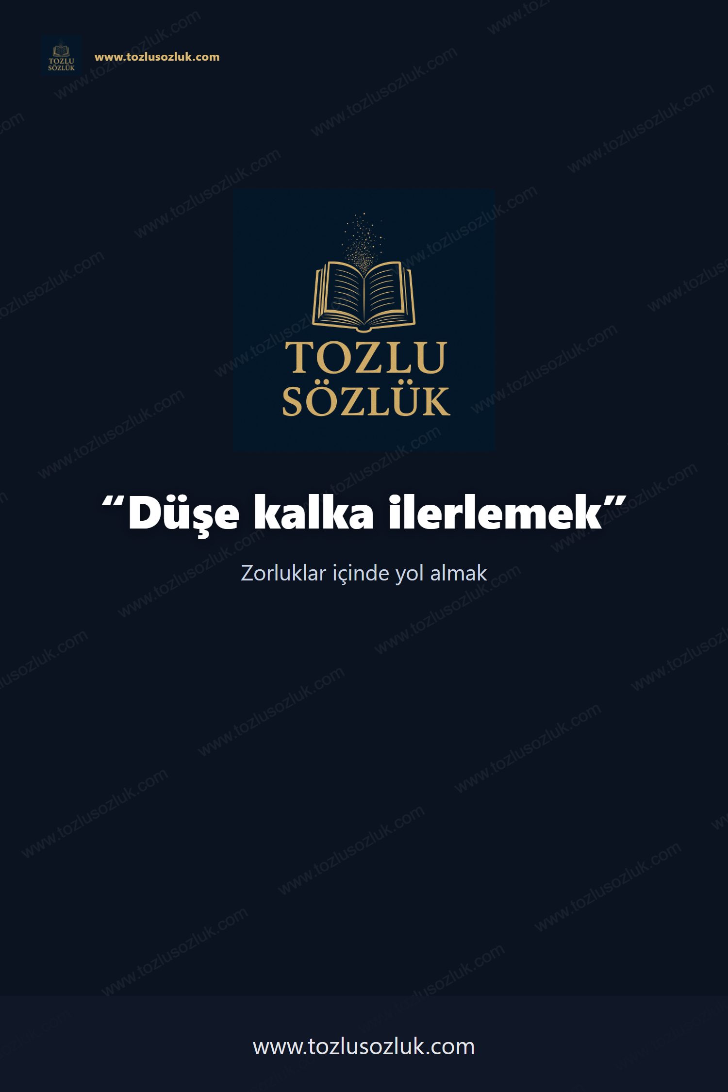 Düşe kalka ilerlemek Pinterest görseli