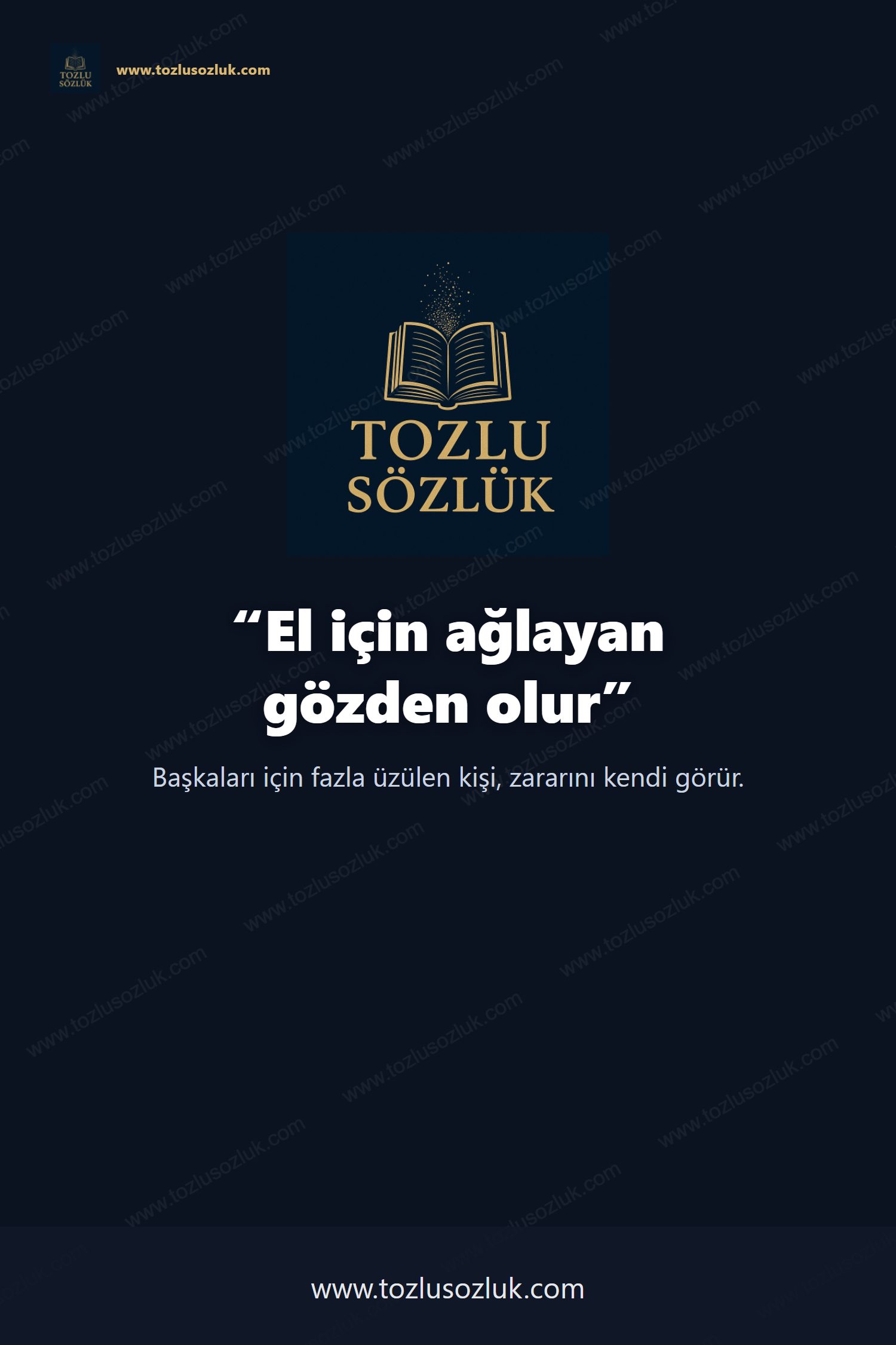 El için ağlayan gözden olur Pinterest görseli