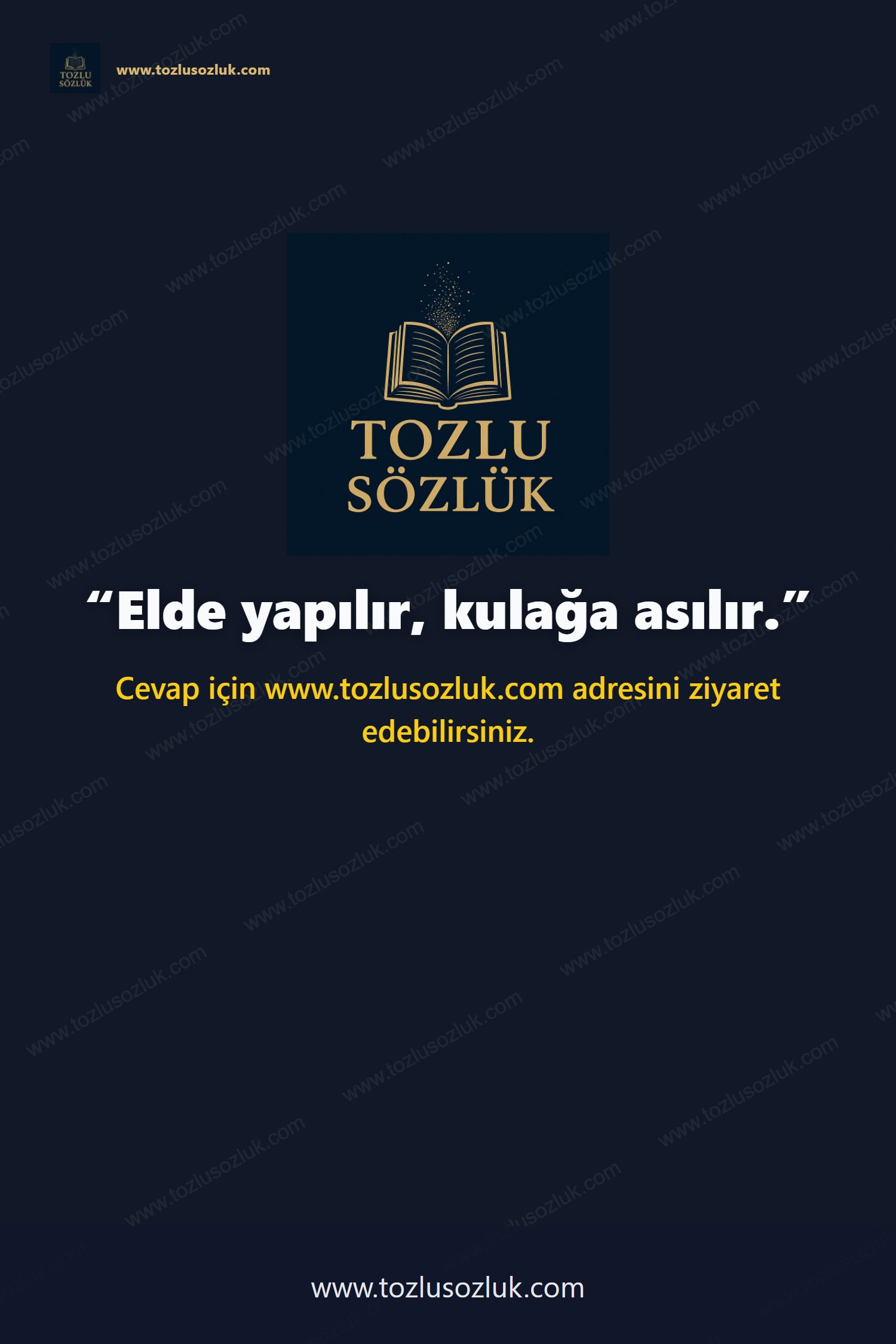 Elde yapılır, kulağa asılır. Pinterest görseli