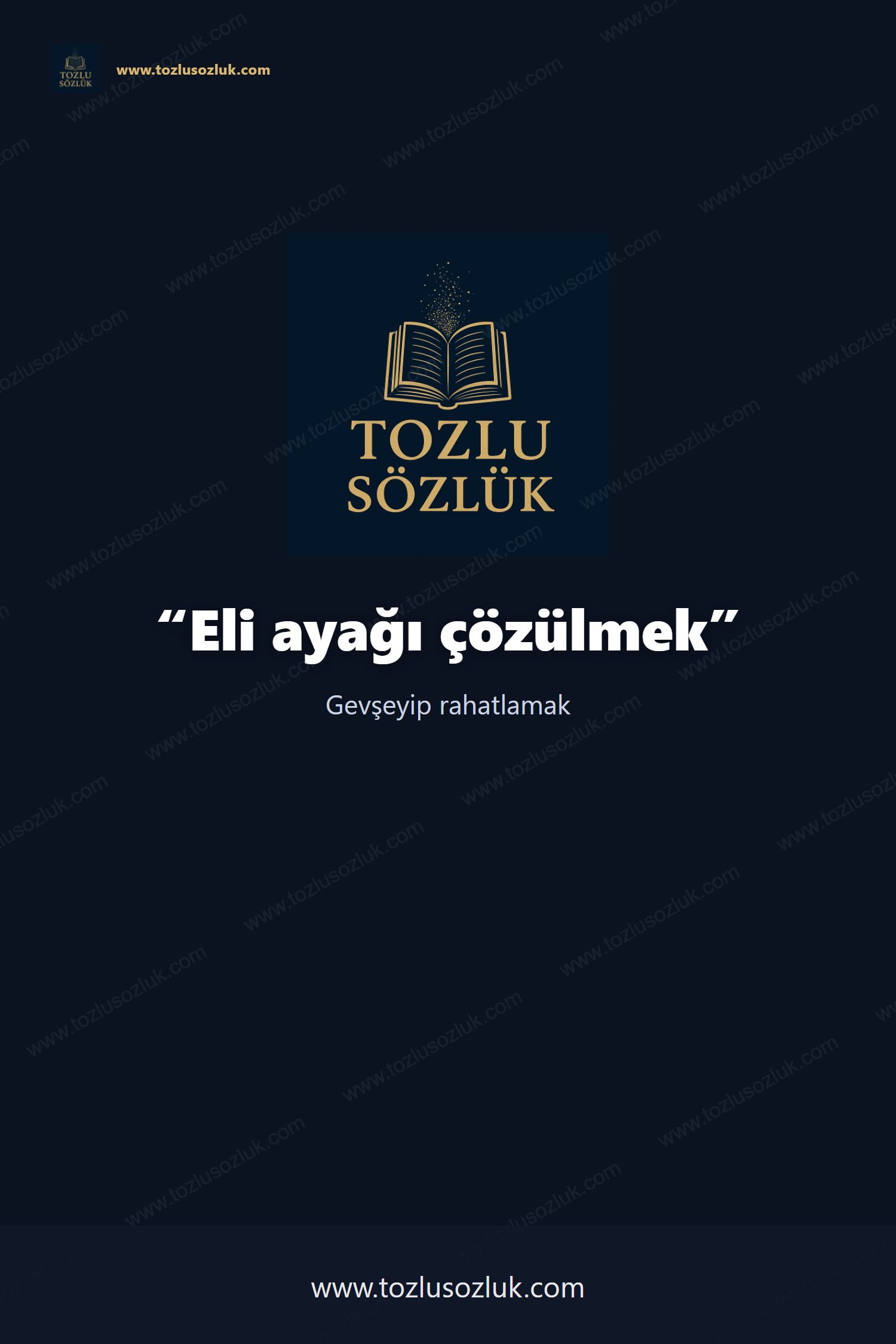 Eli ayağı çözülmek Pinterest görseli