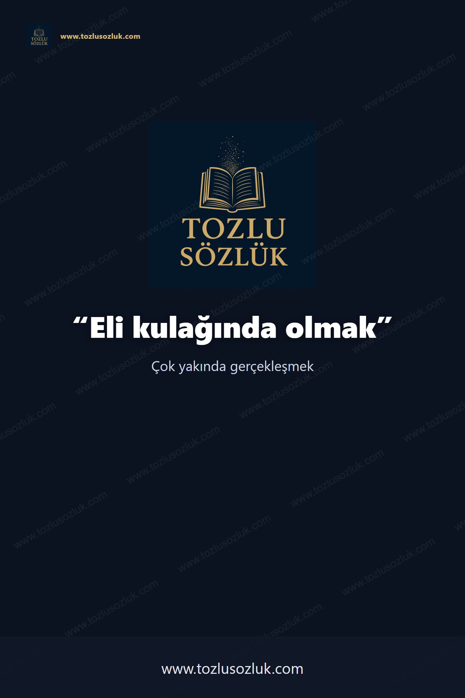 Eli kulağında olmak Pinterest görseli