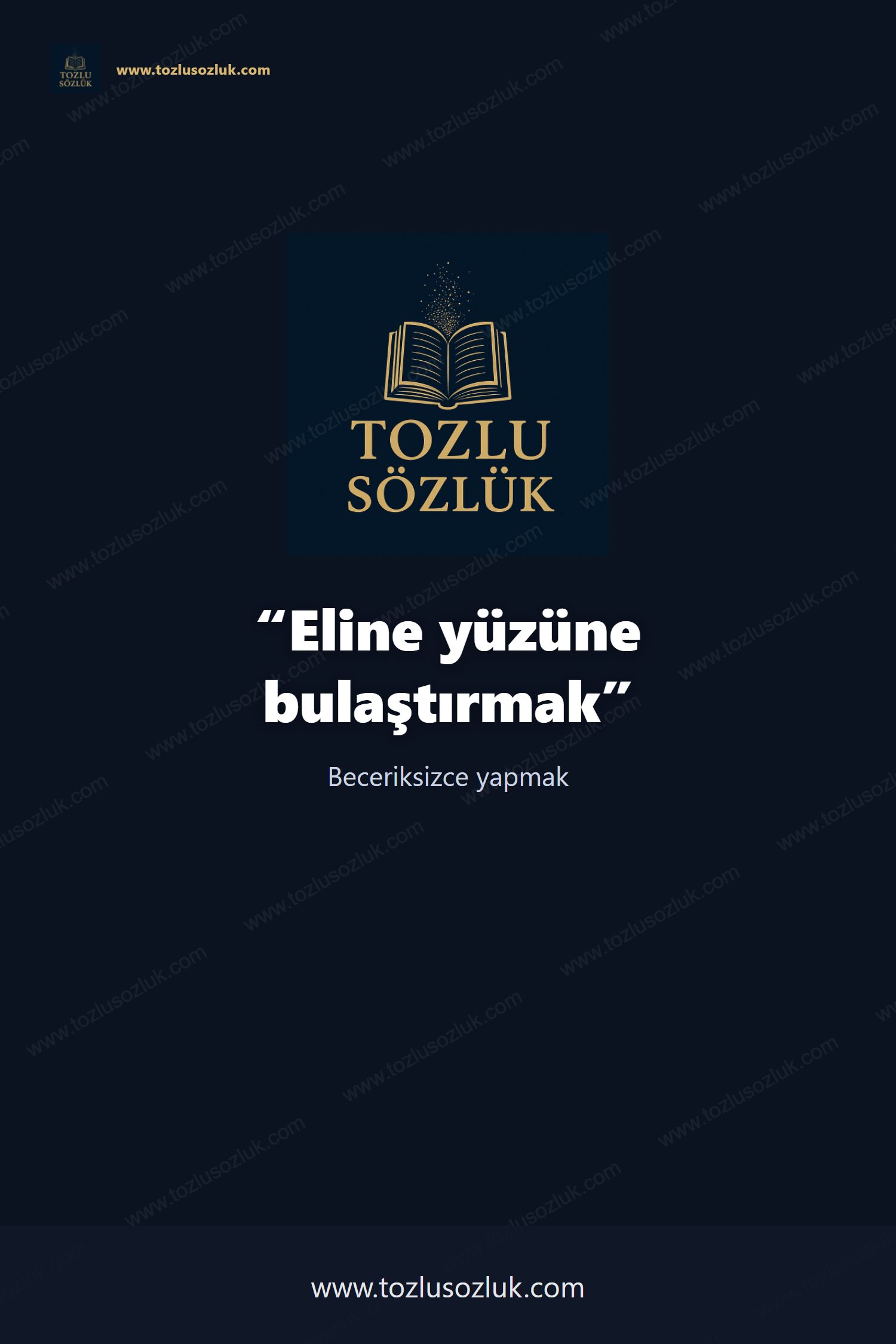 Eline yüzüne bulaştırmak Pinterest görseli