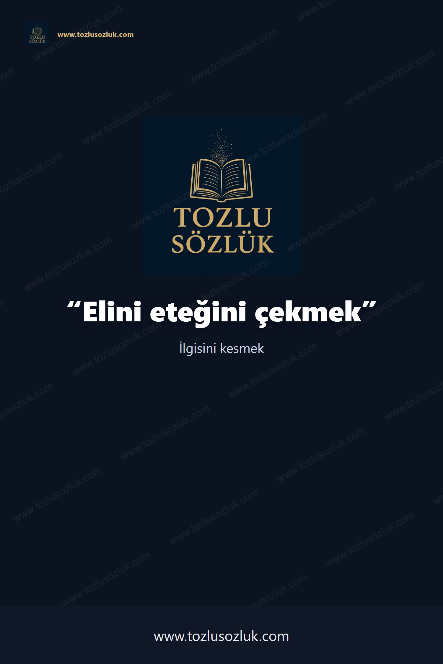 Elini eteğini çekmek Pinterest görseli