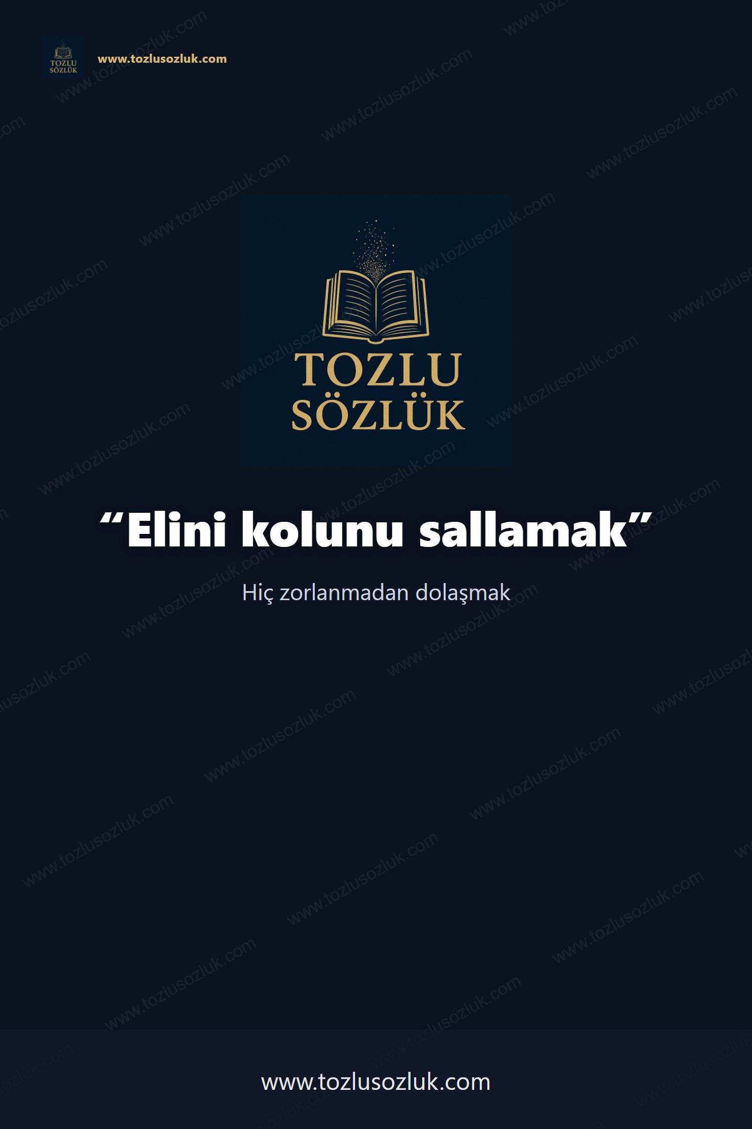 Elini kolunu sallamak Pinterest görseli