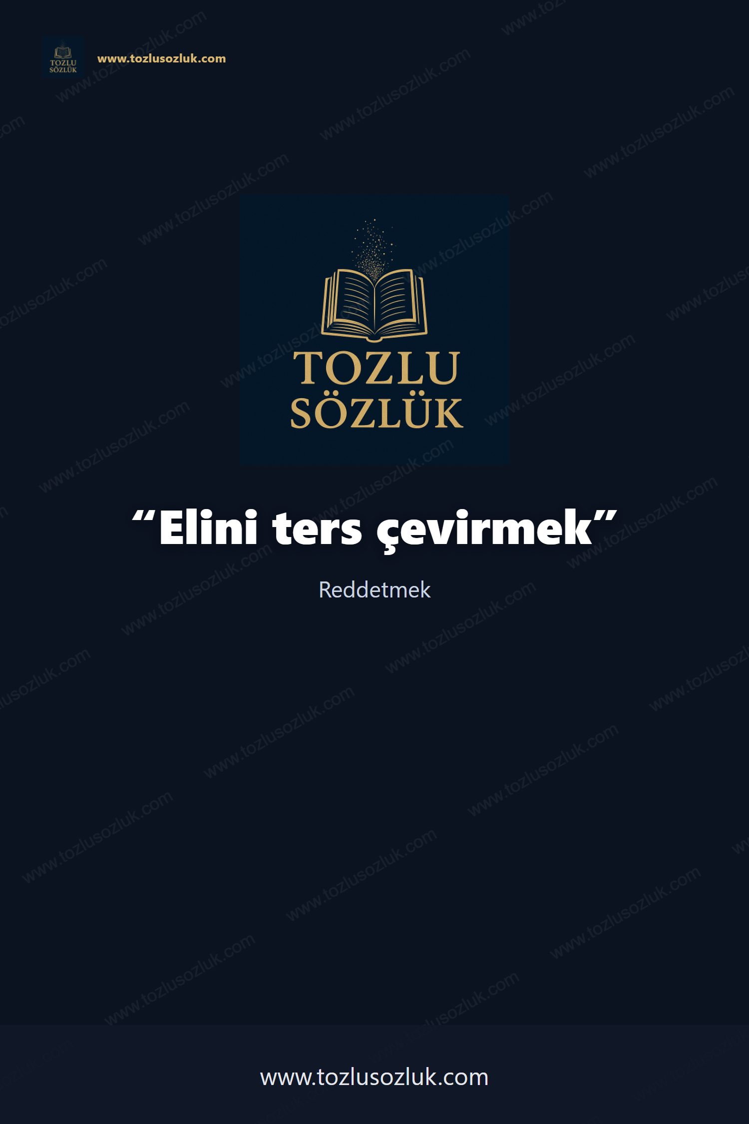 Elini ters çevirmek Pinterest görseli