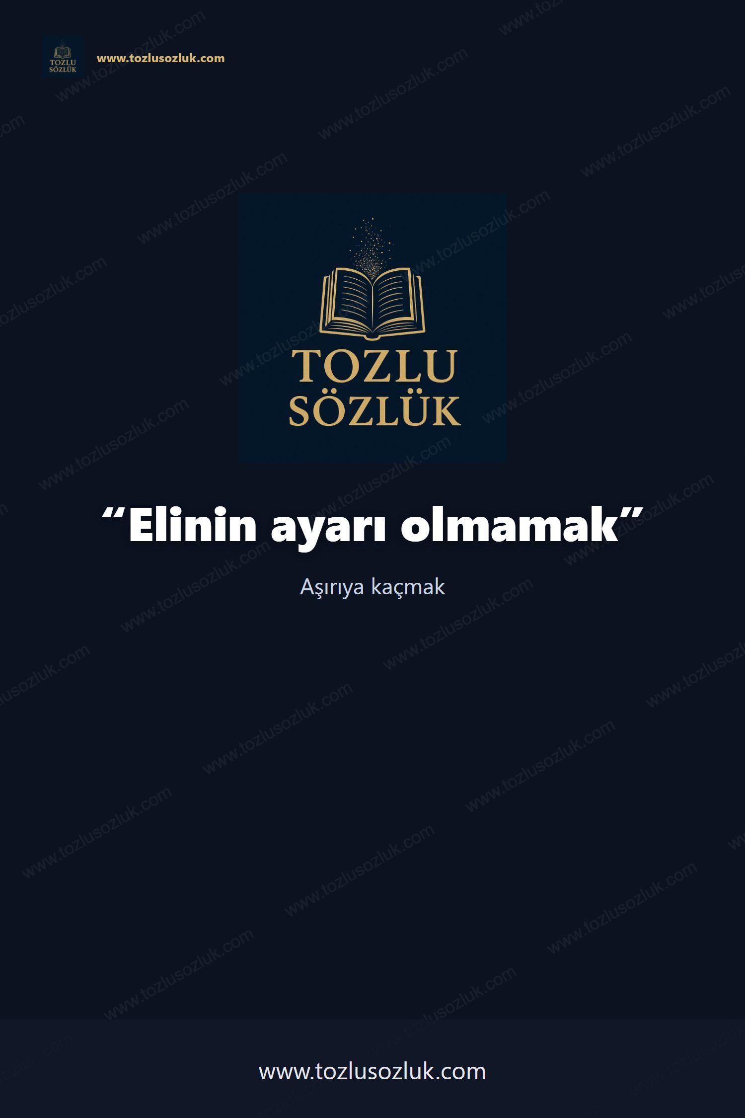 Elinin ayarı olmamak Pinterest görseli