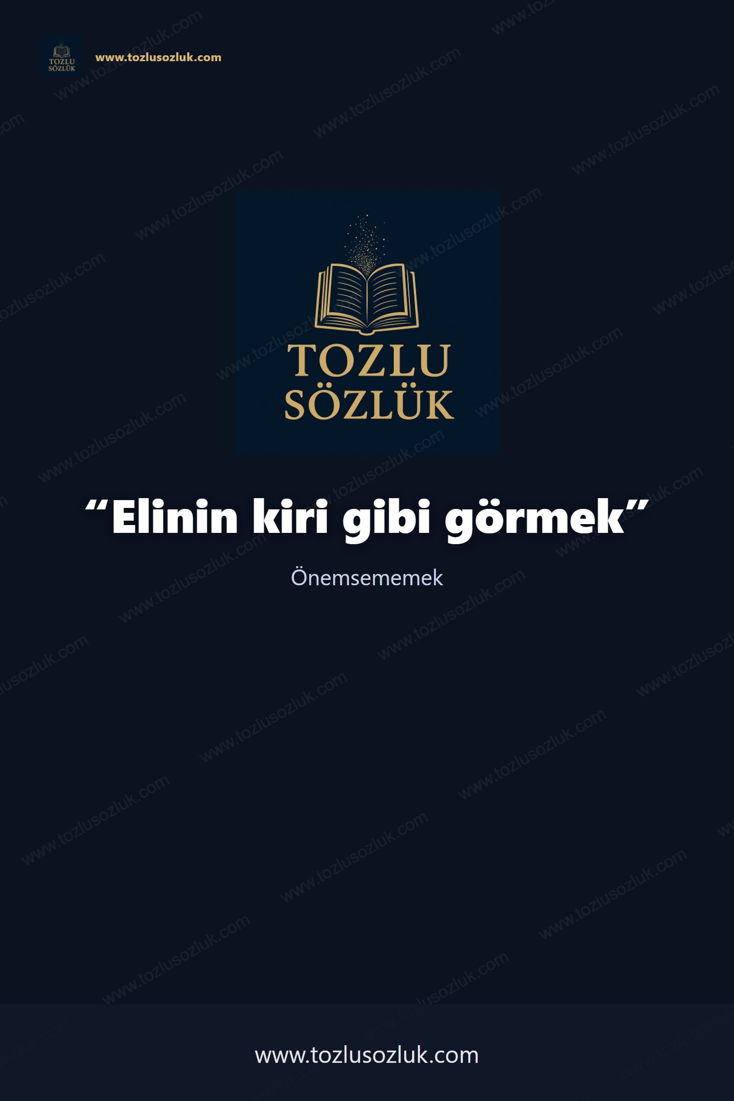 Elinin kiri gibi görmek Pinterest görseli