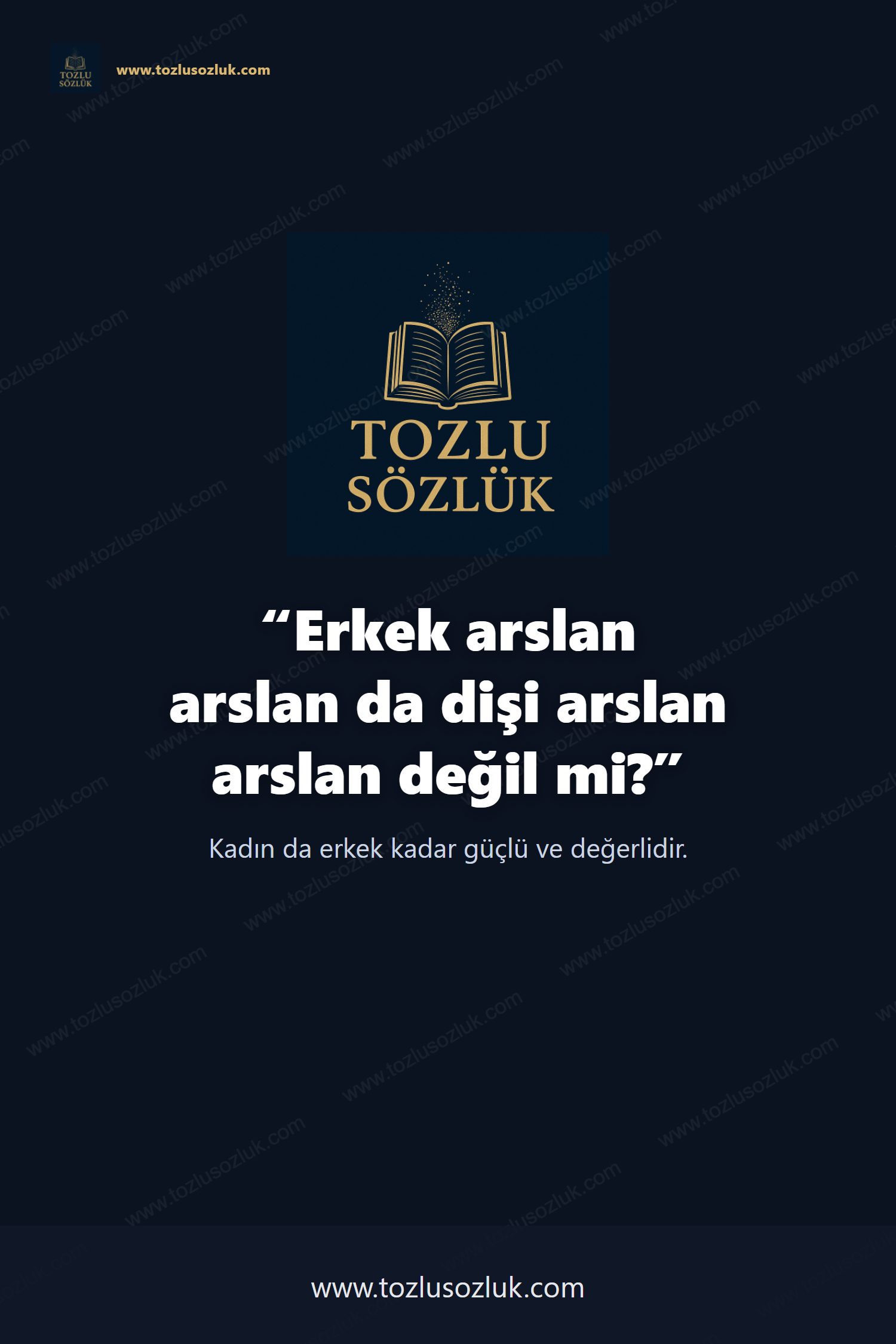 Erkek arslan arslan da dişi arslan arslan değil mi? Pinterest görseli