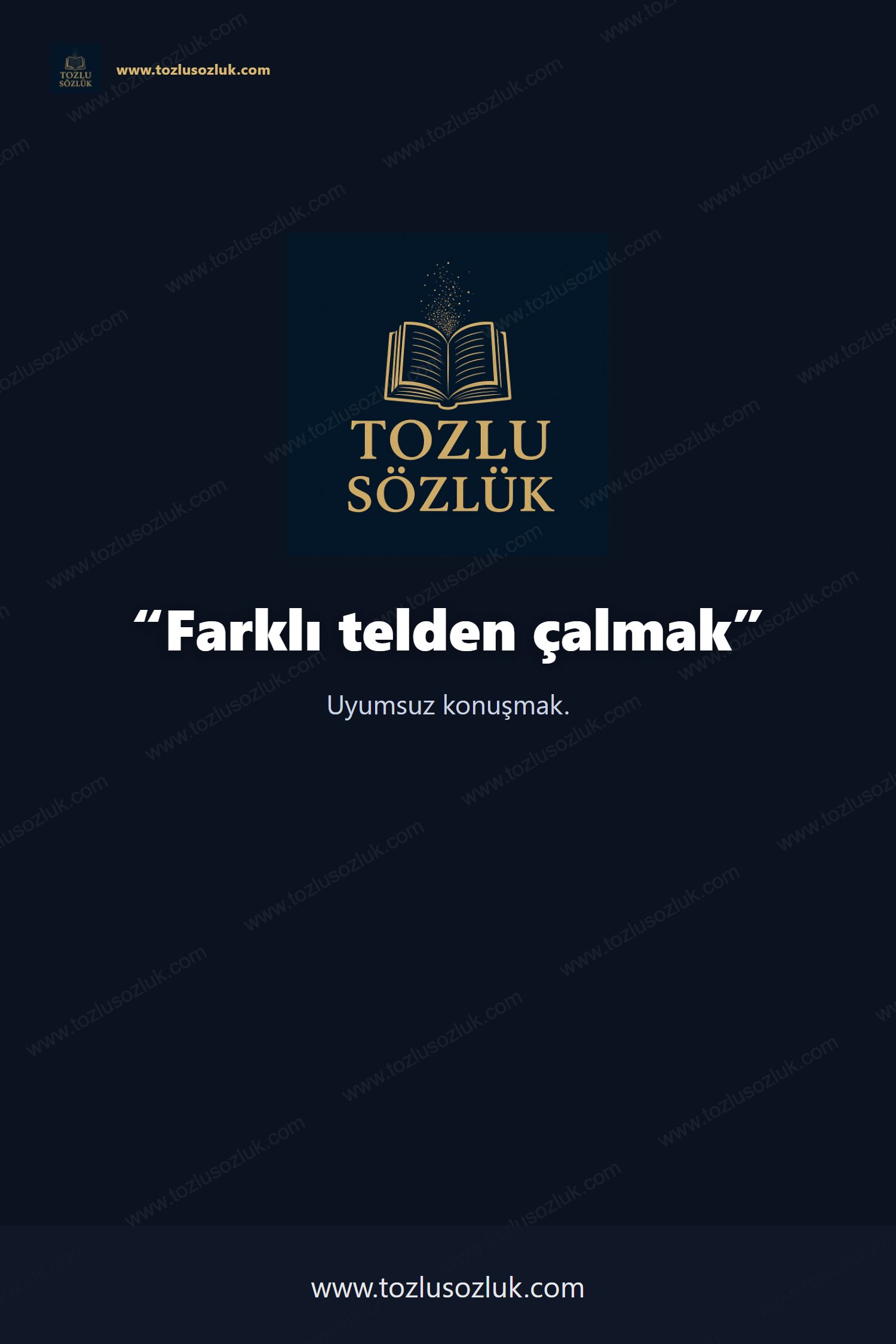 Farklı telden çalmak Pinterest görseli