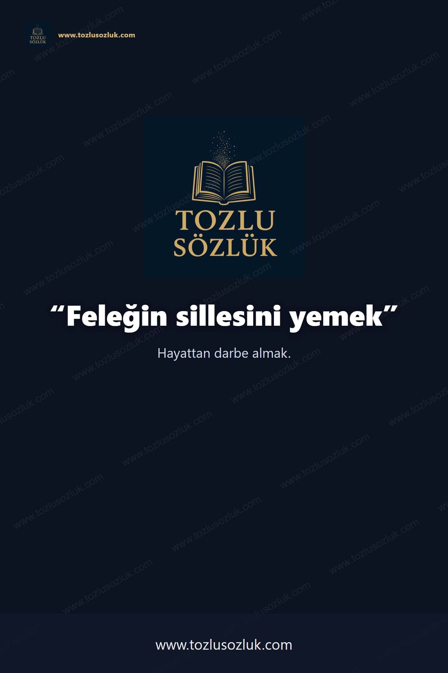 Feleğin sillesini yemek Pinterest görseli