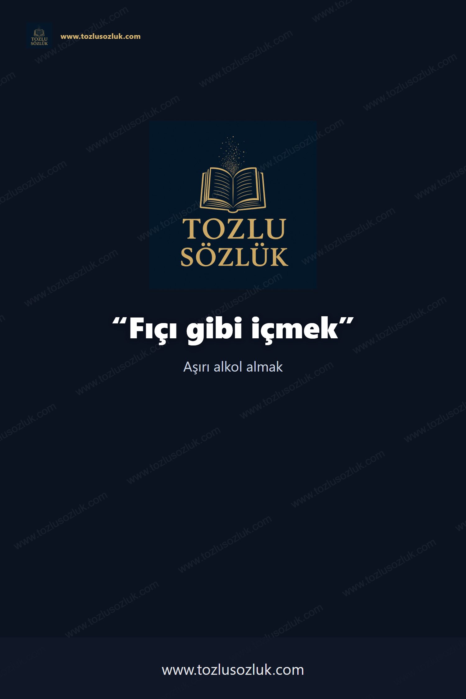 Fıçı gibi içmek Pinterest görseli