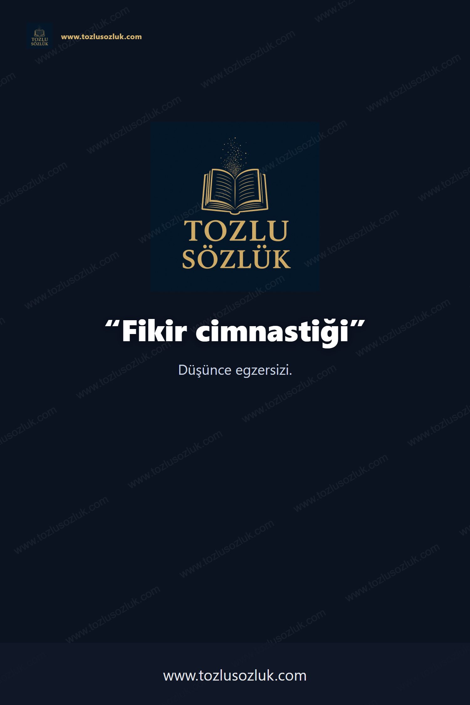 Fikir cimnastiği Pinterest görseli