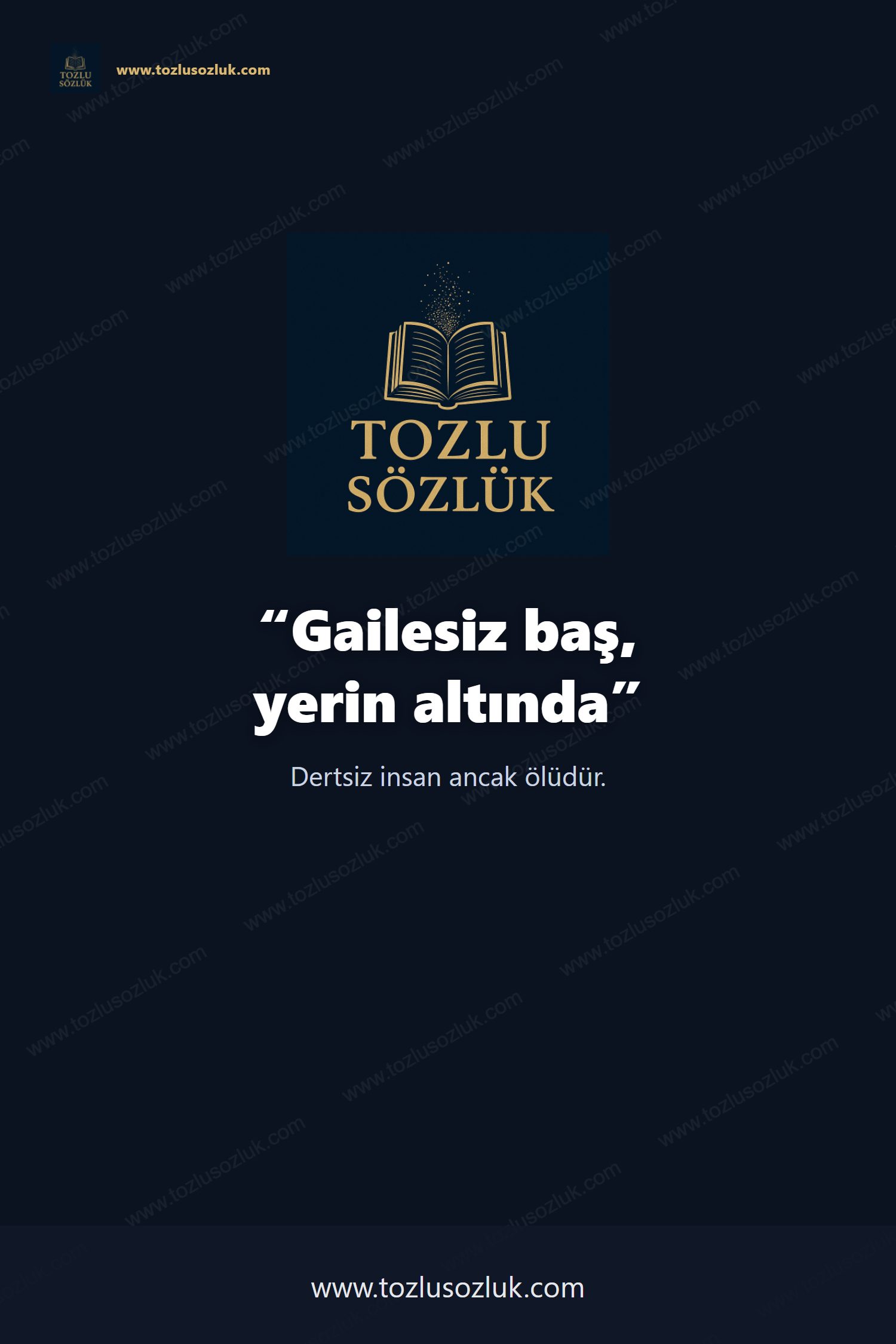 Gailesiz baş, yerin altında Pinterest görseli