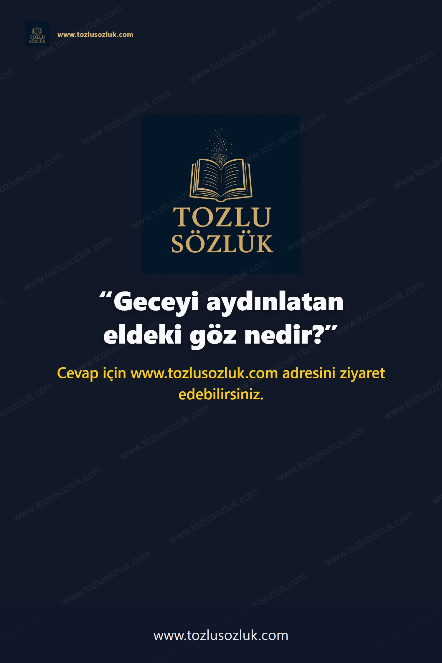 Geceyi aydınlatan eldeki göz nedir? Pinterest görseli