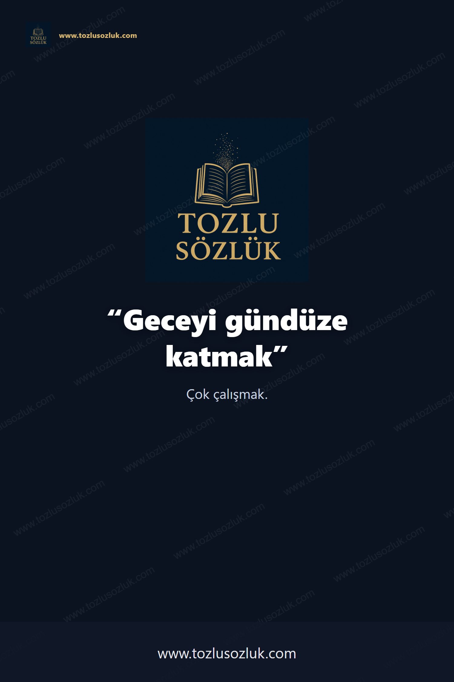 Geceyi gündüze katmak Pinterest görseli