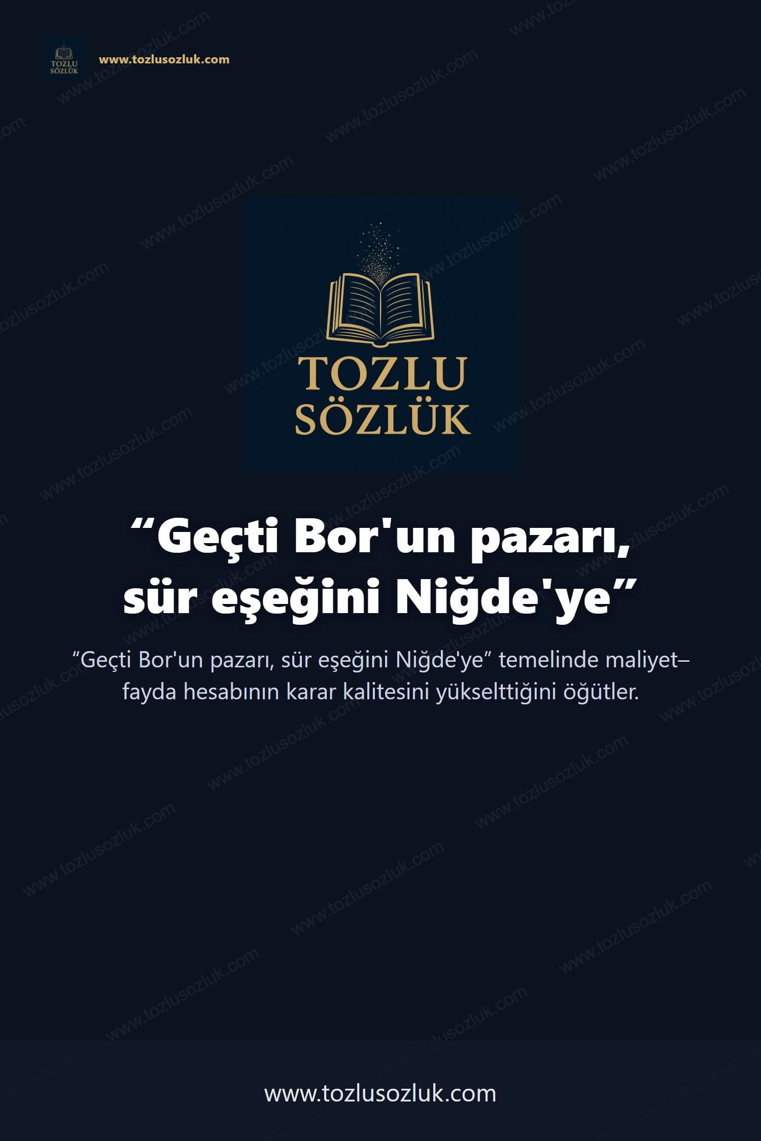 Geçti Bor'un pazarı, sür eşeğini Niğde'ye Pinterest görseli