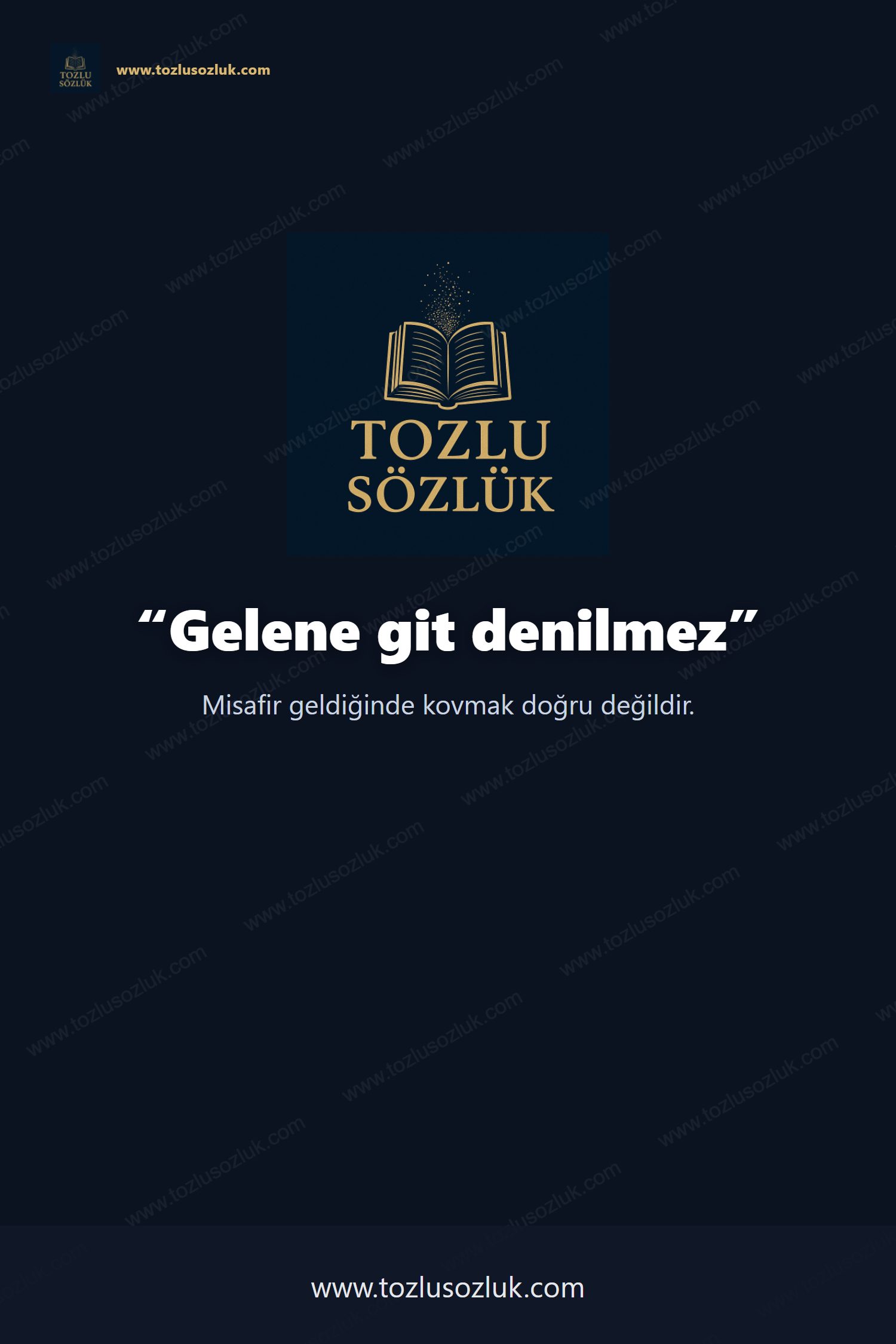 Gelene git denilmez Pinterest görseli